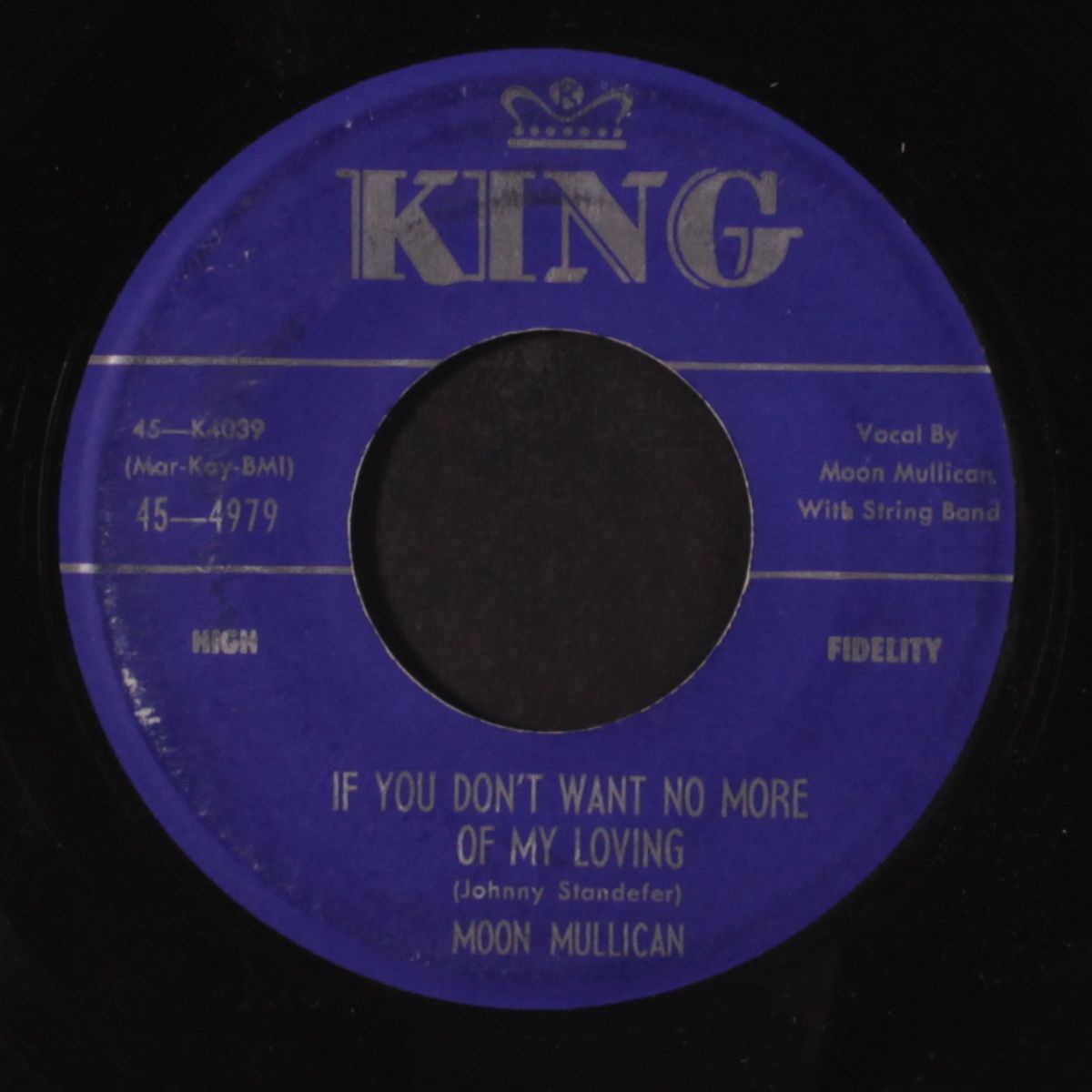 if you don't want no more of my loving / keep a light in the window fo by MOON MULLICAN