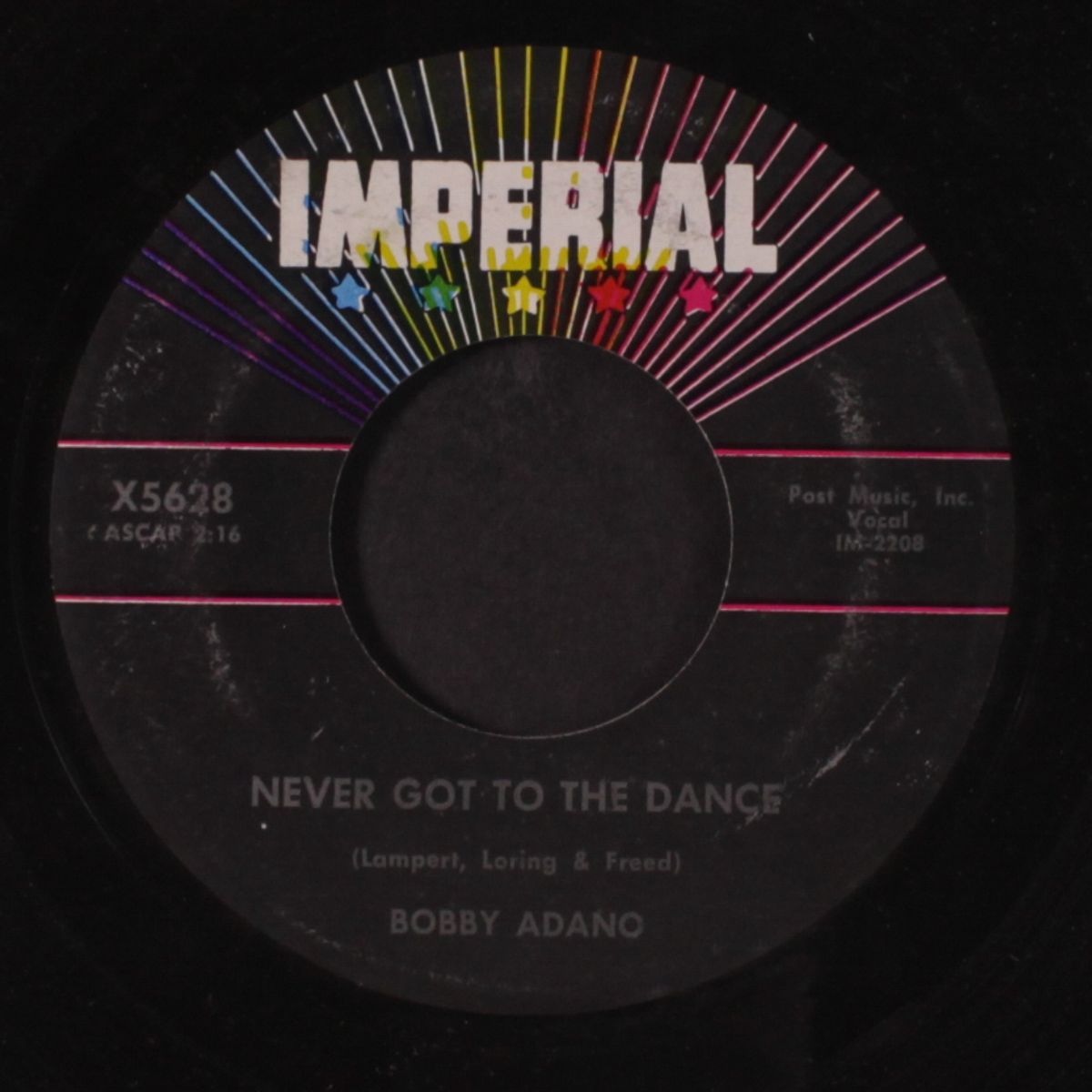 eager beaver heart / never got to the dance by BOBBY ADANO