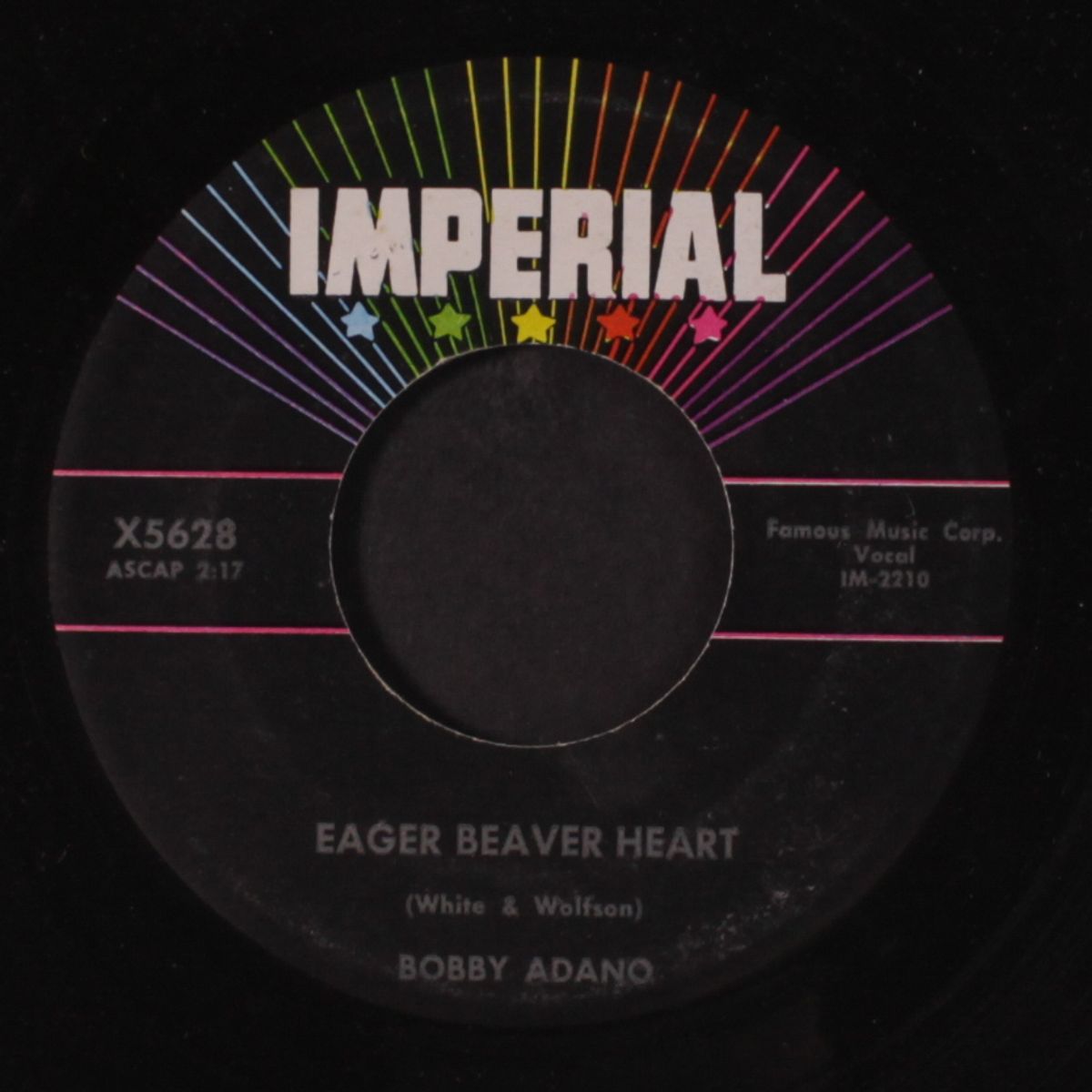 eager beaver heart / never got to the dance by BOBBY ADANO