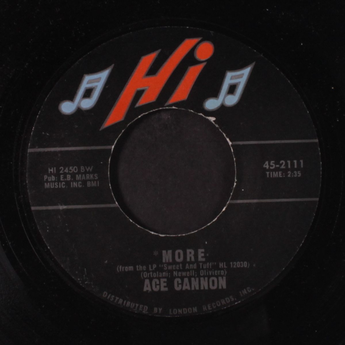 more / spanish eyes by ACE CANNON
