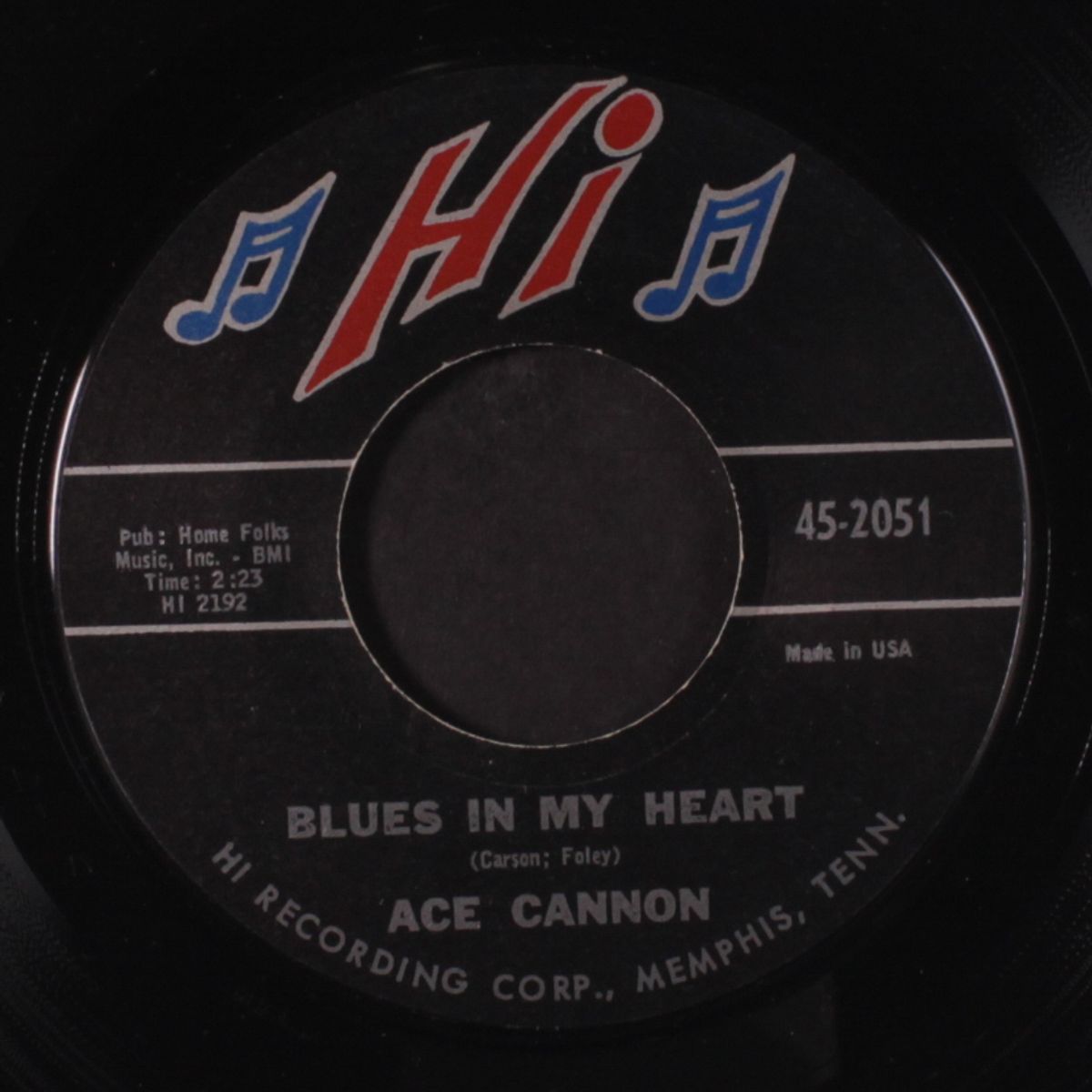 blues in my heart by ACE CANNON