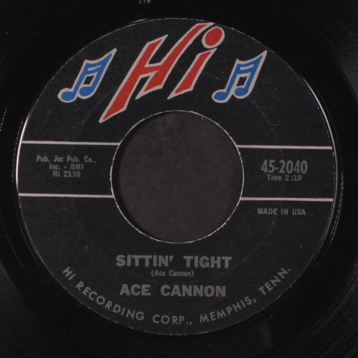 tuff / sittin' tight by ACE CANNON