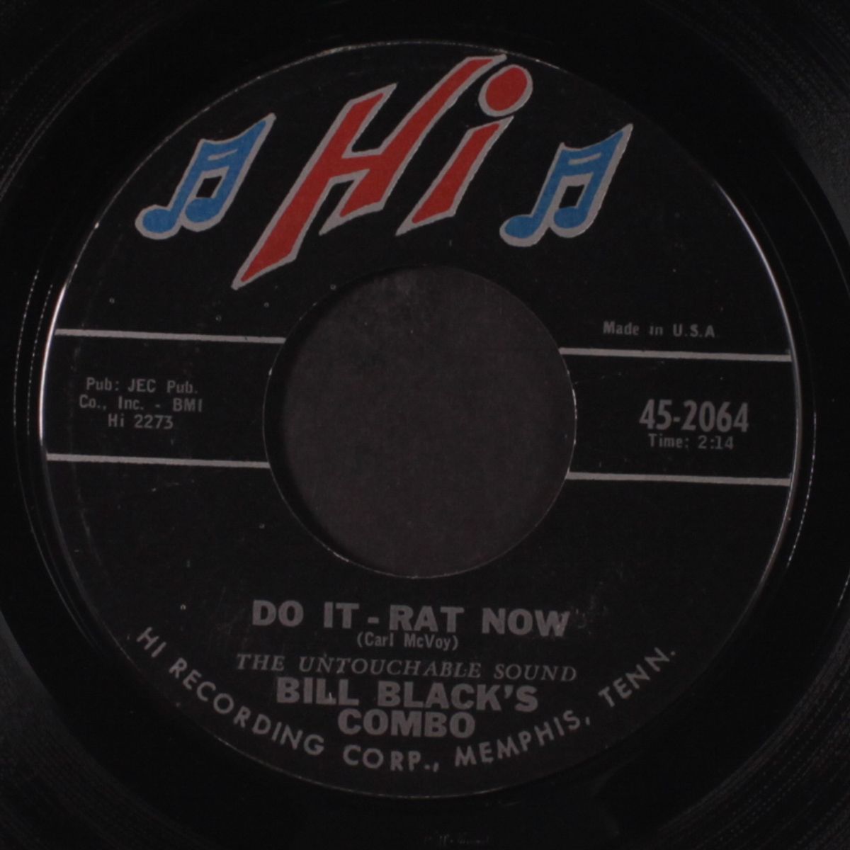 little jasper / do it - rat now by BILL BLACK'S COMBO
