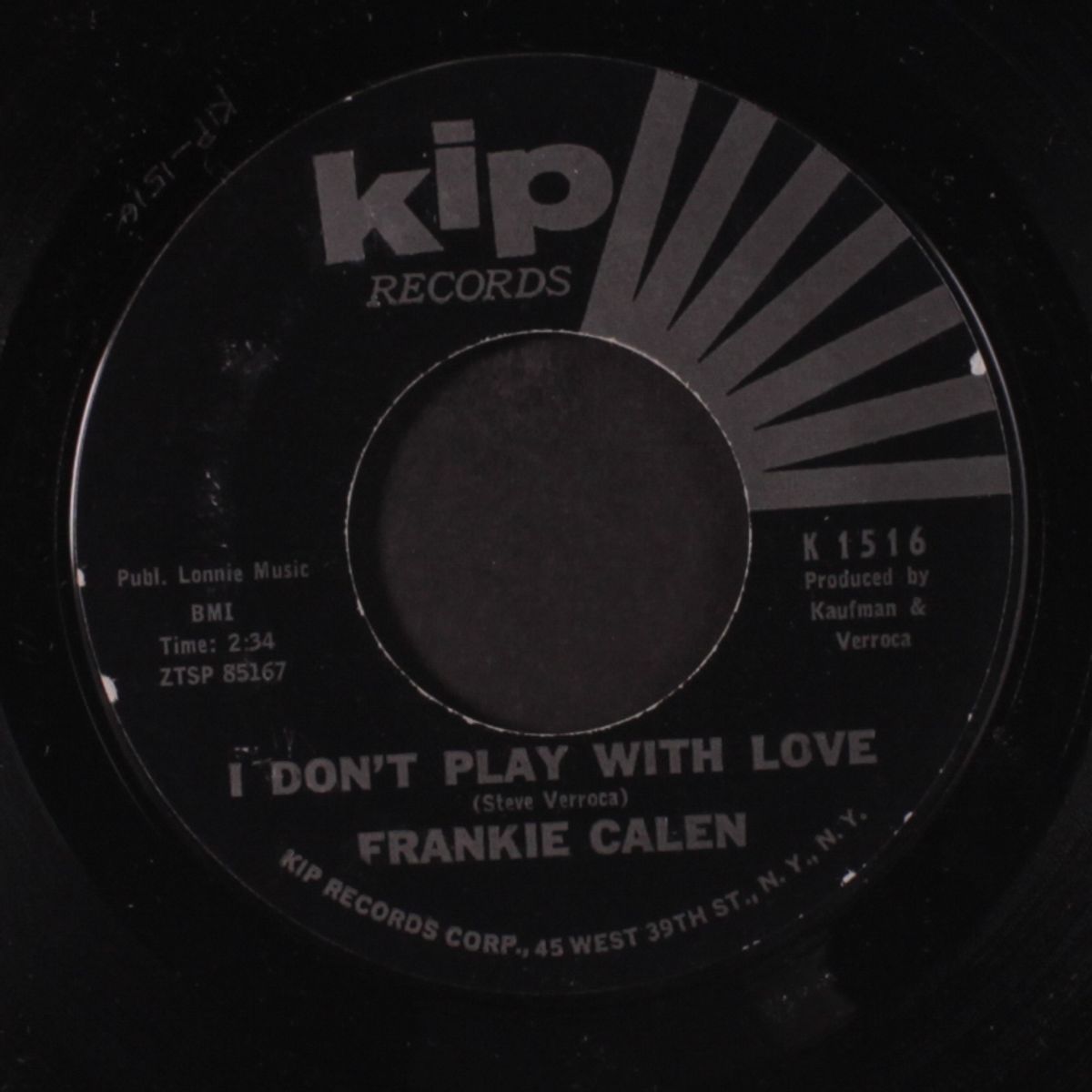 pretty dimple / i don't play with love by FRANKIE CALEN