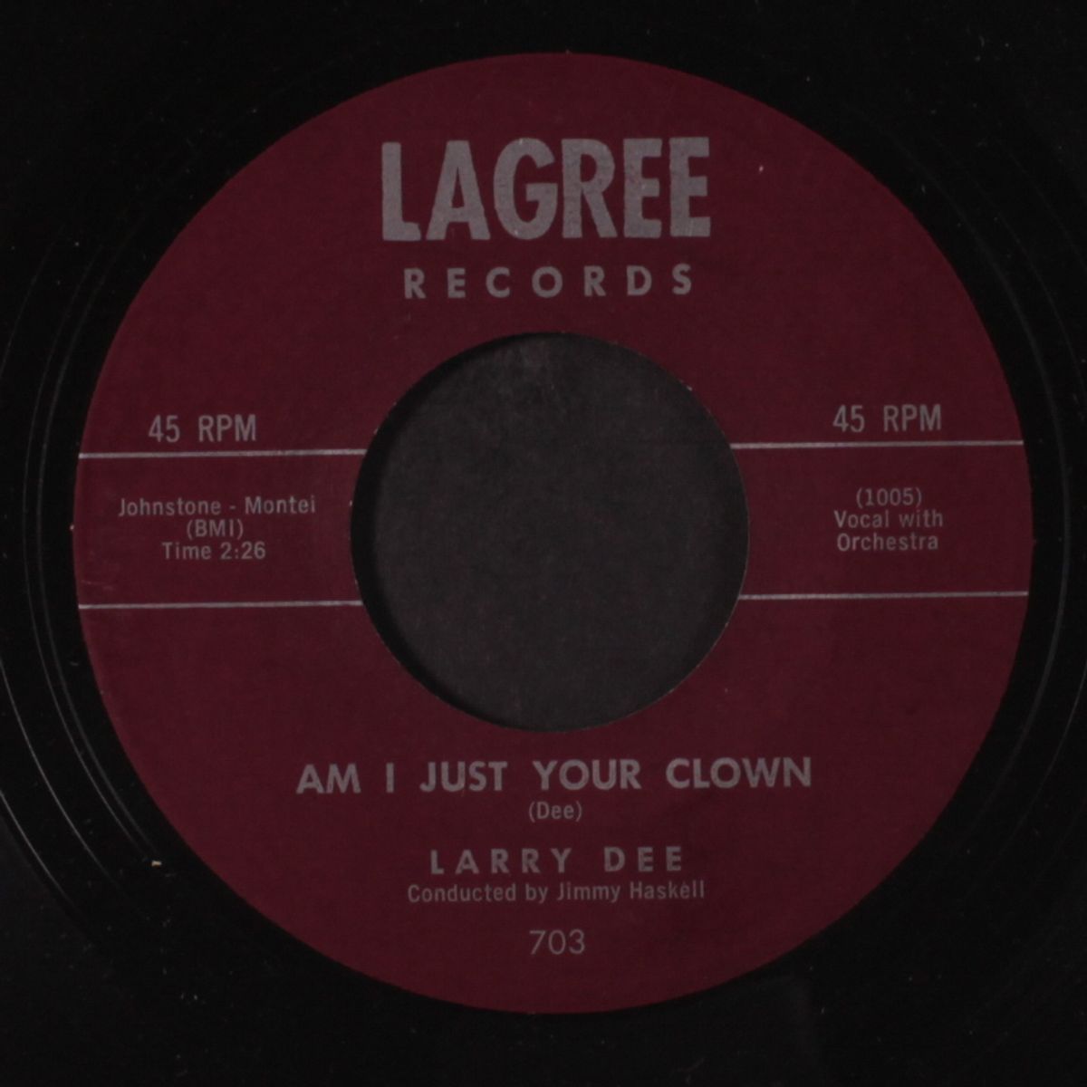 turtle dove / am i just your clown by LARRY DEE