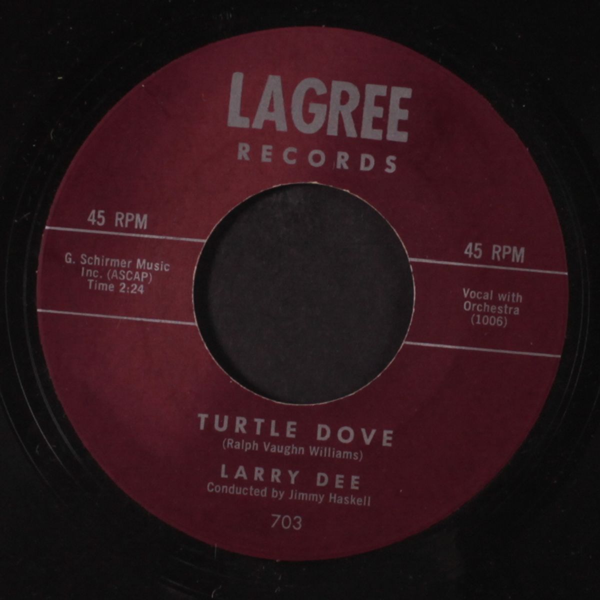 turtle dove / am i just your clown by LARRY DEE
