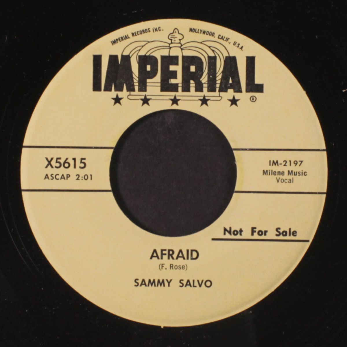 afraid / marble heart by SAMMY SALVO