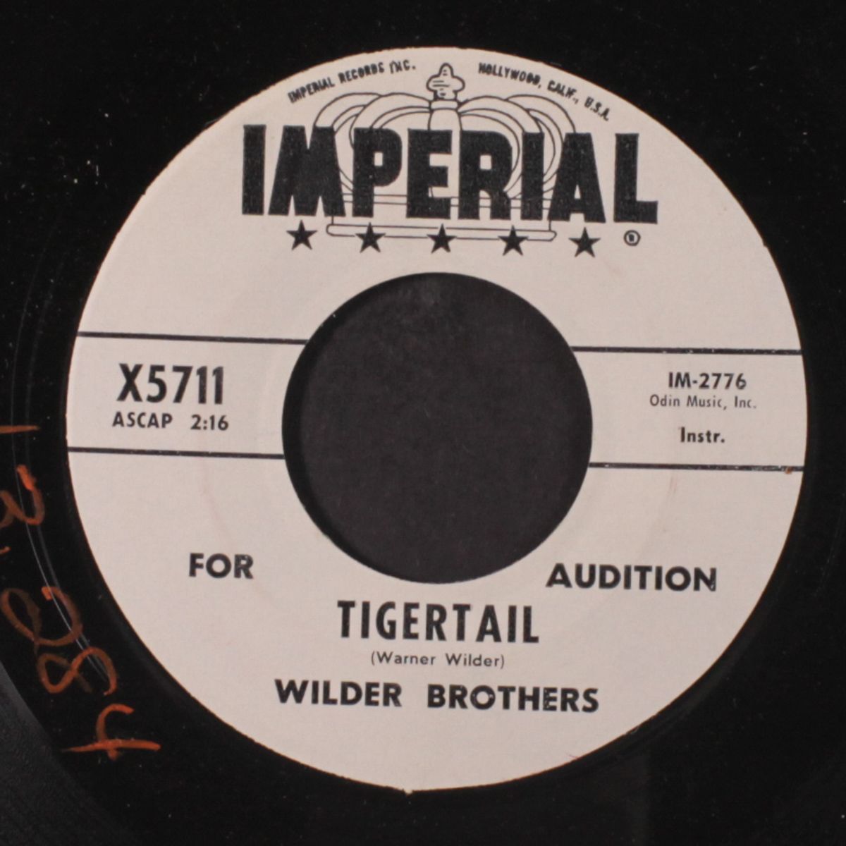 tigertail by WILDER BROTHERS