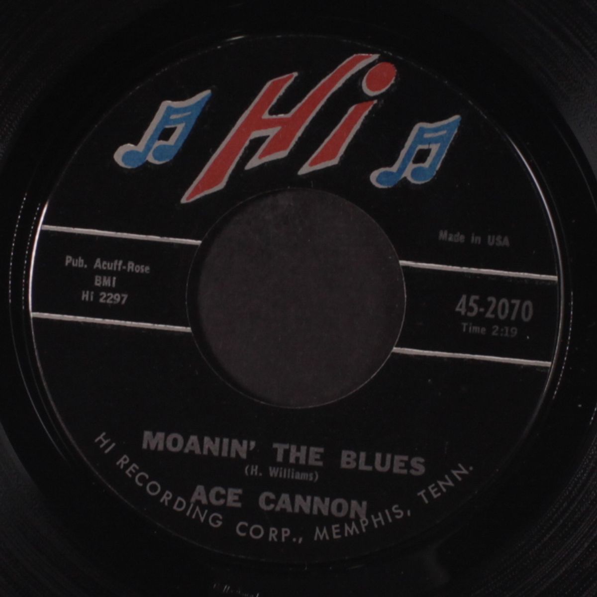 swanee river / moanin' the blues by ACE CANNON