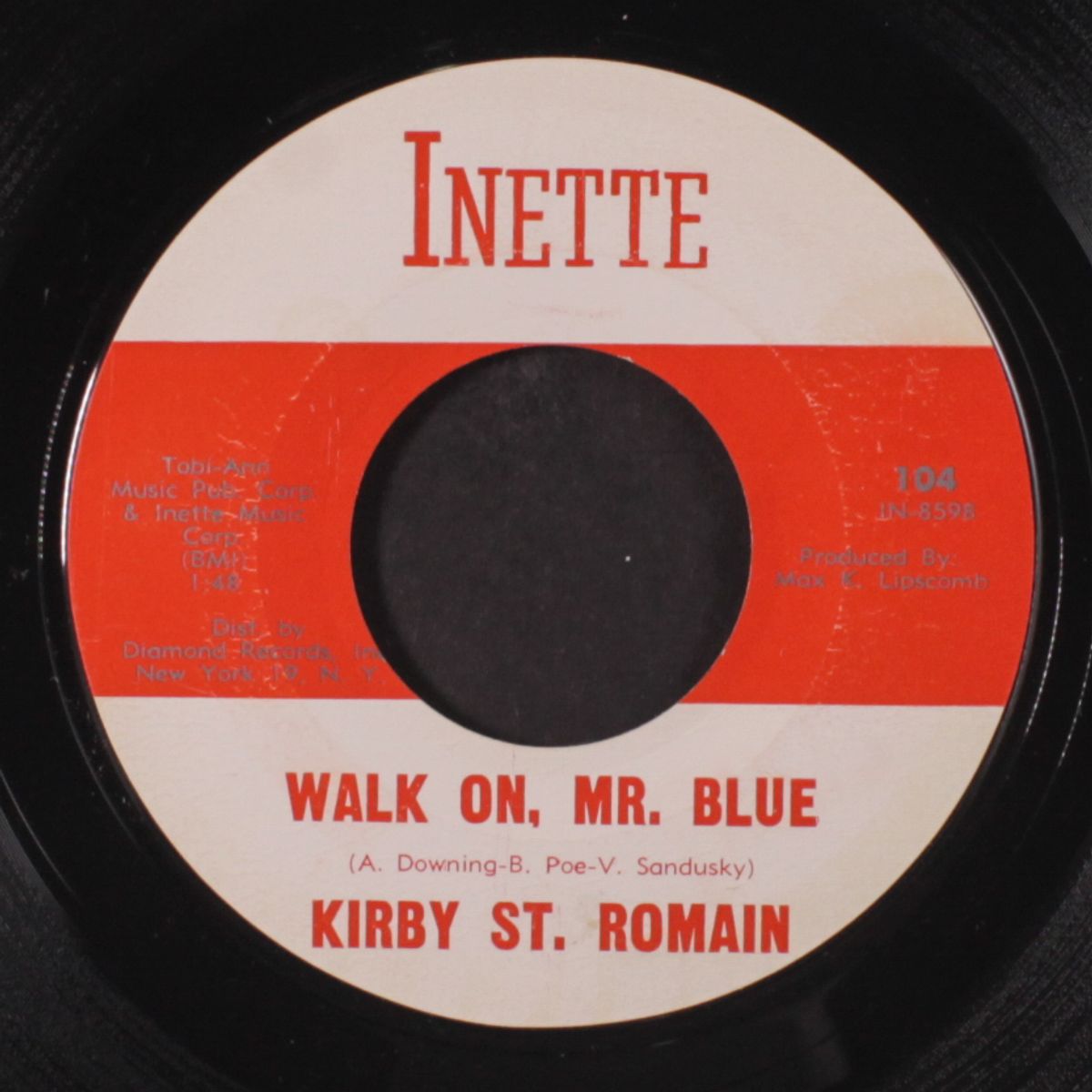 walk on, mr. blue by KIRBY ST. ROMAIN