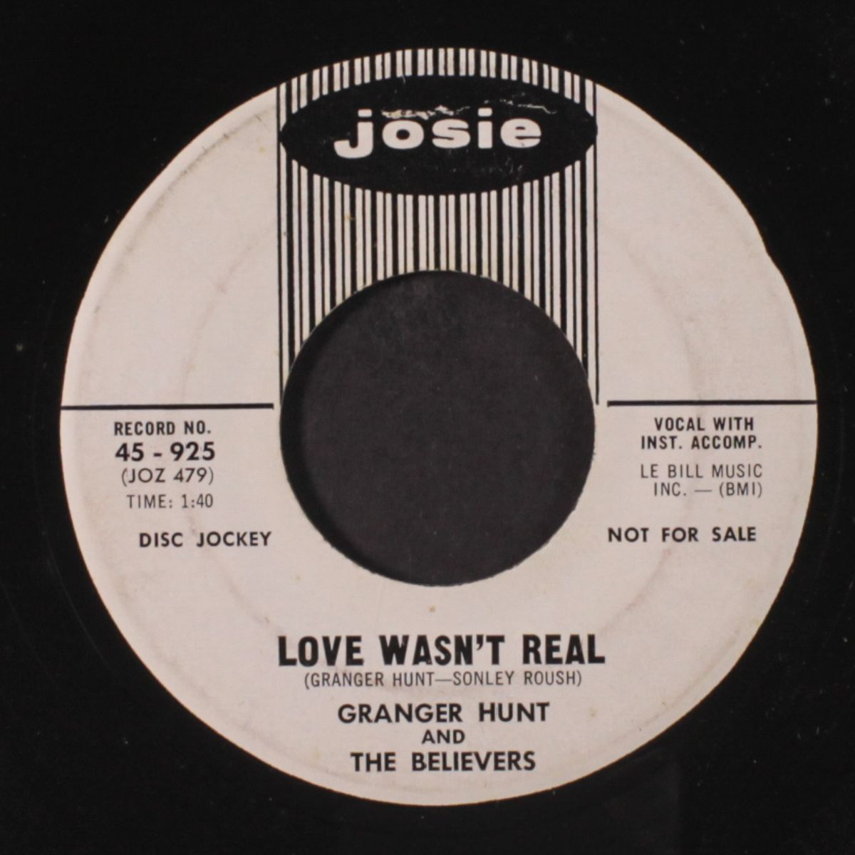 love wasn't real / motor mouth by GRANGER HUNT & BELIEVERS