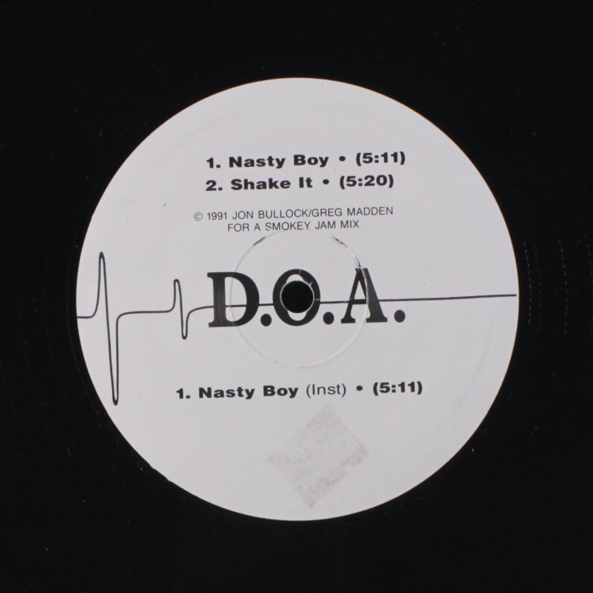 nasty boy / shake it by D.O.A.