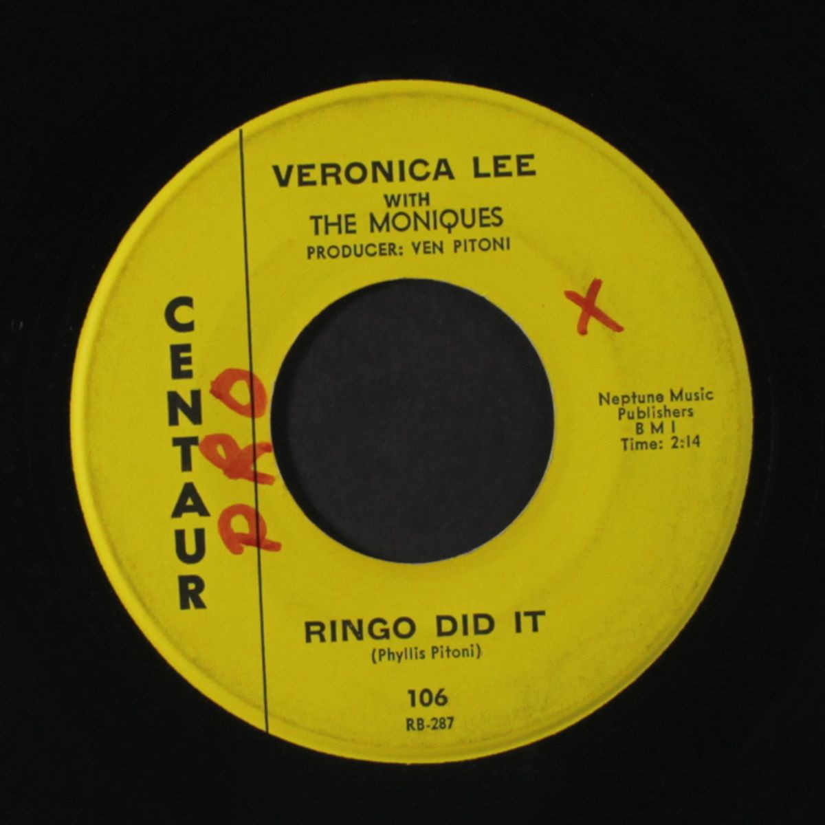 ringo did it / foreign boy by VERONICA LEE