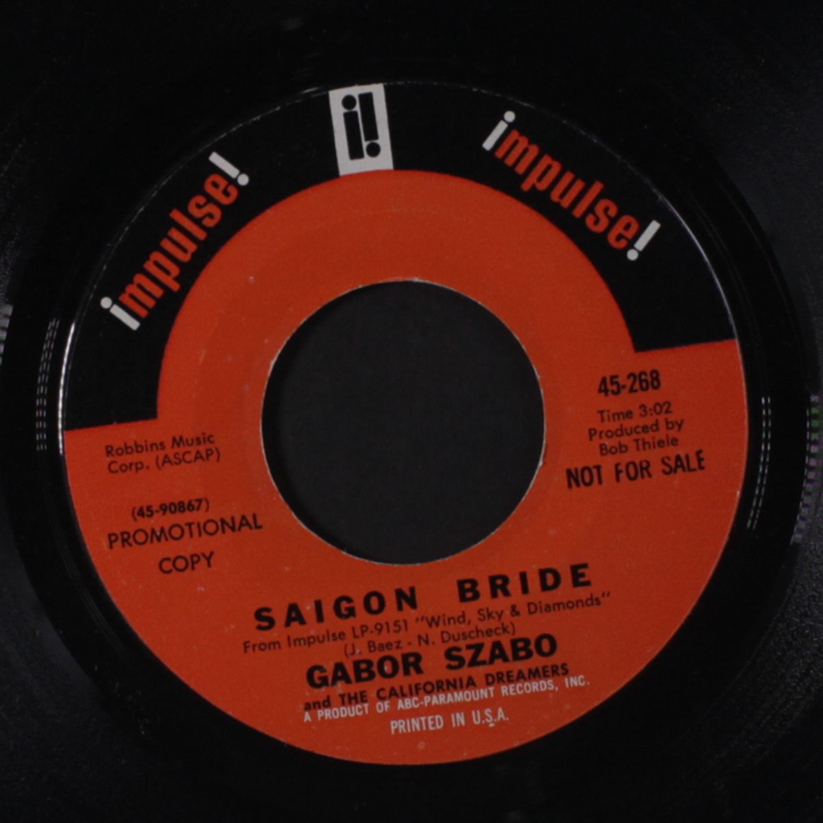 12:30 (young girls are coming to the canyon) / saigon bride by GABOR SZABO & CALIFORNIA DREAMERS