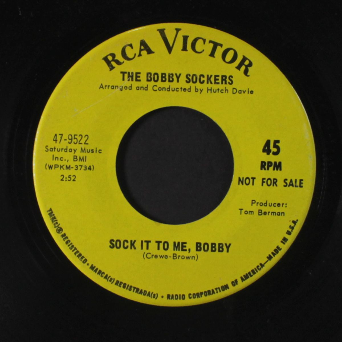sock it to me, baby / sock it to me bobby by SENATOR BOBBY