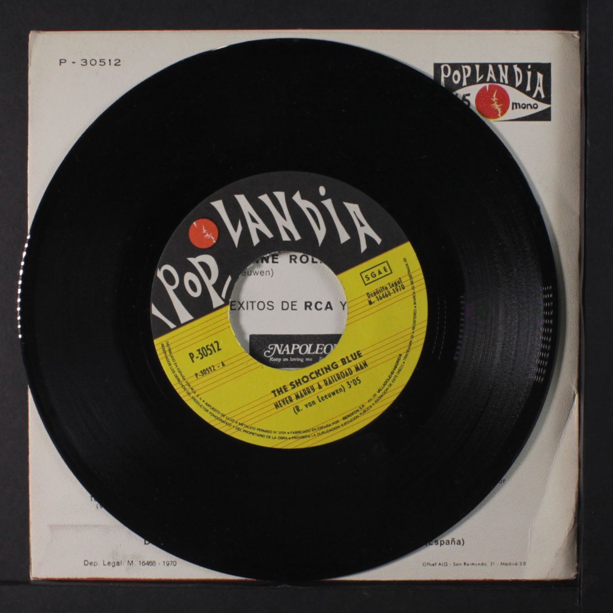 never marry a railroad man / roll engine roll by SHOCKING BLUE