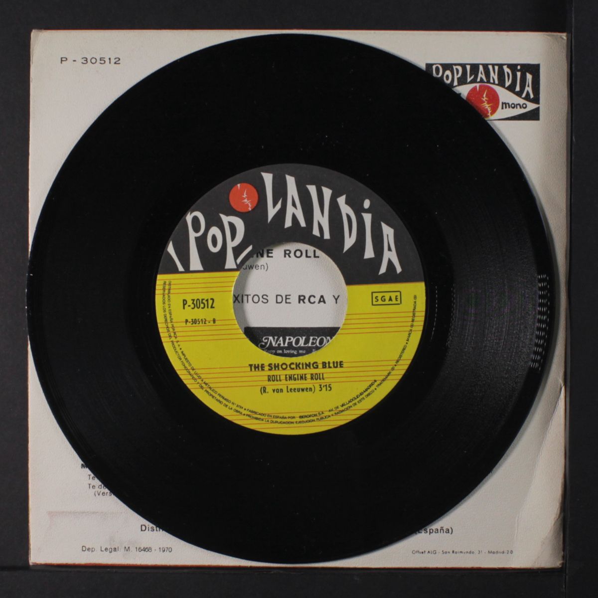 never marry a railroad man / roll engine roll by SHOCKING BLUE