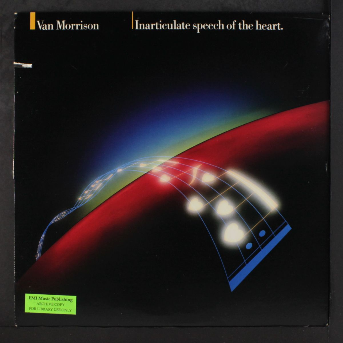 inarticulate speech of the heart by VAN MORRISON