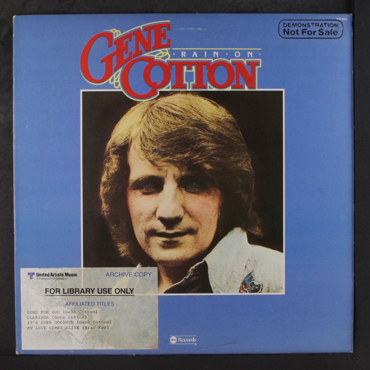 rain on by GENE COTTON
