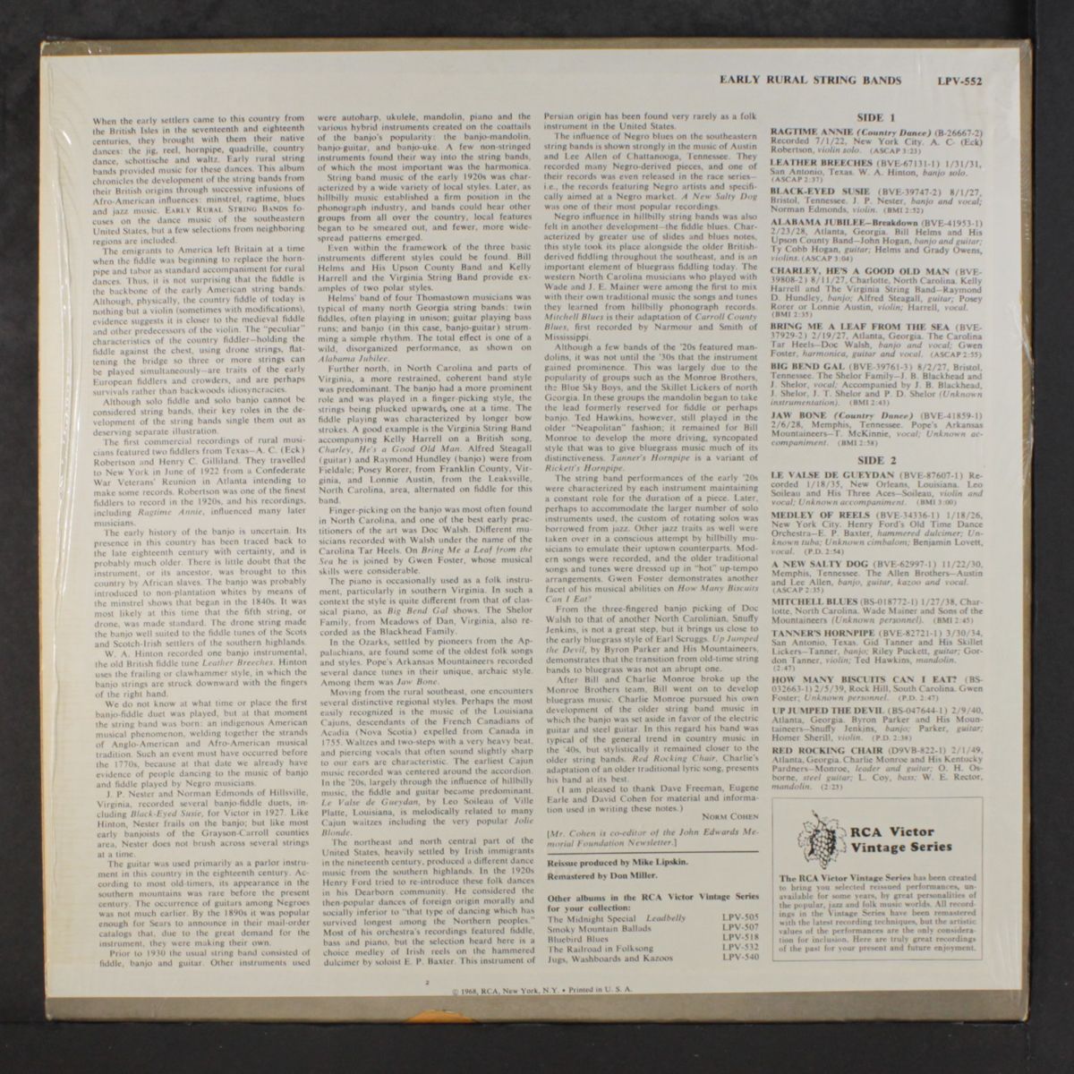 early rural string bands by VARIOUS