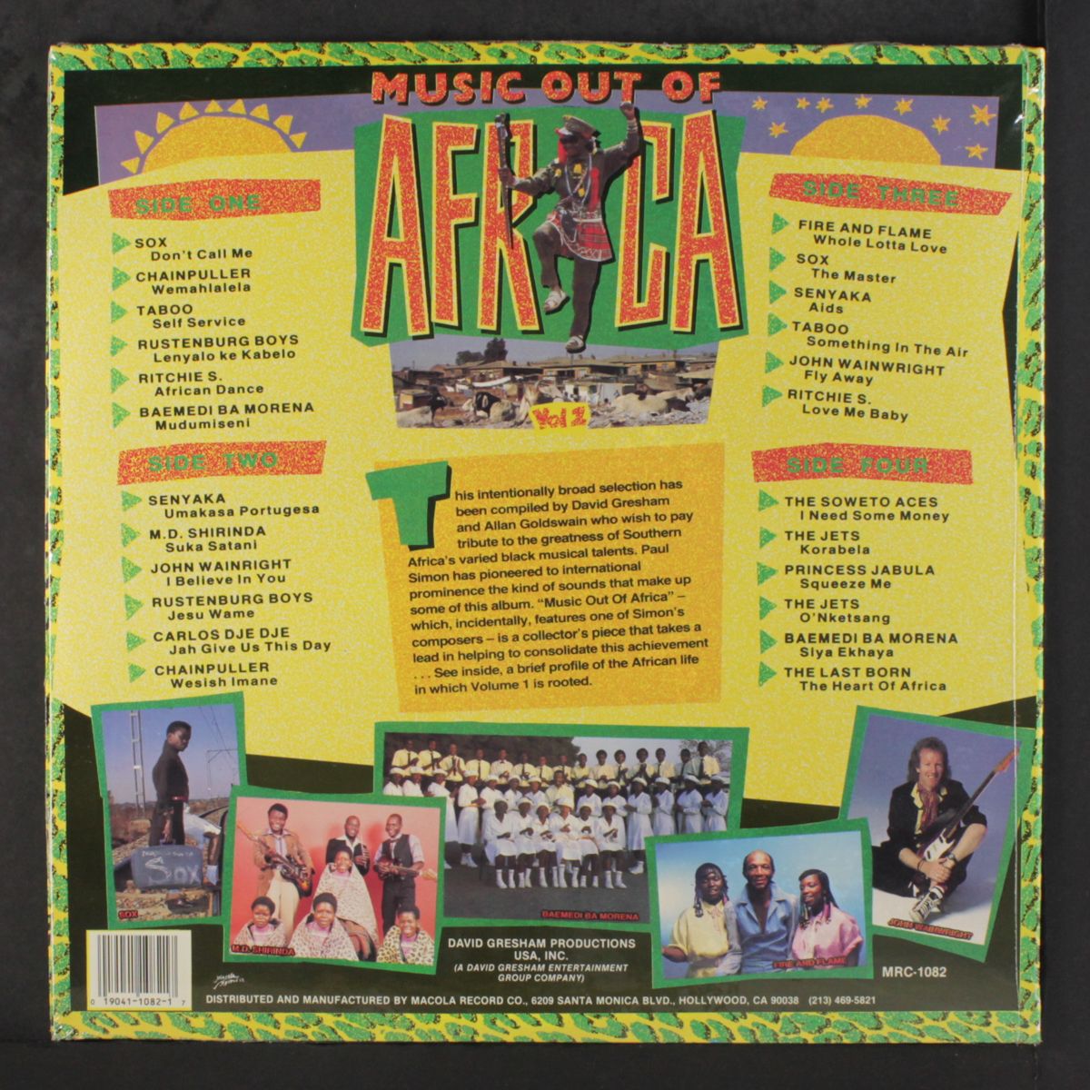 music out of africa, vol. 1 by VARIOUS