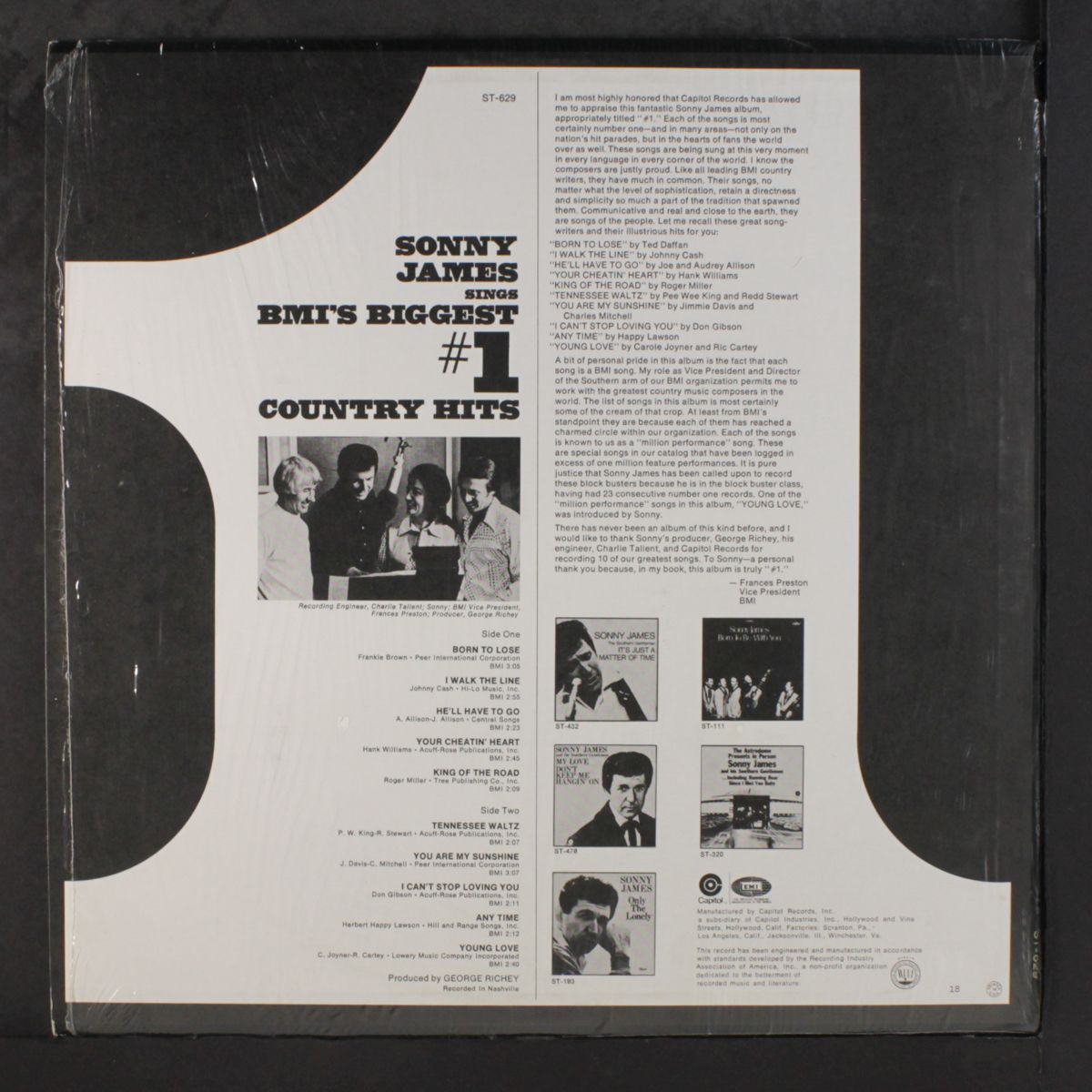 #1 by SONNY JAMES