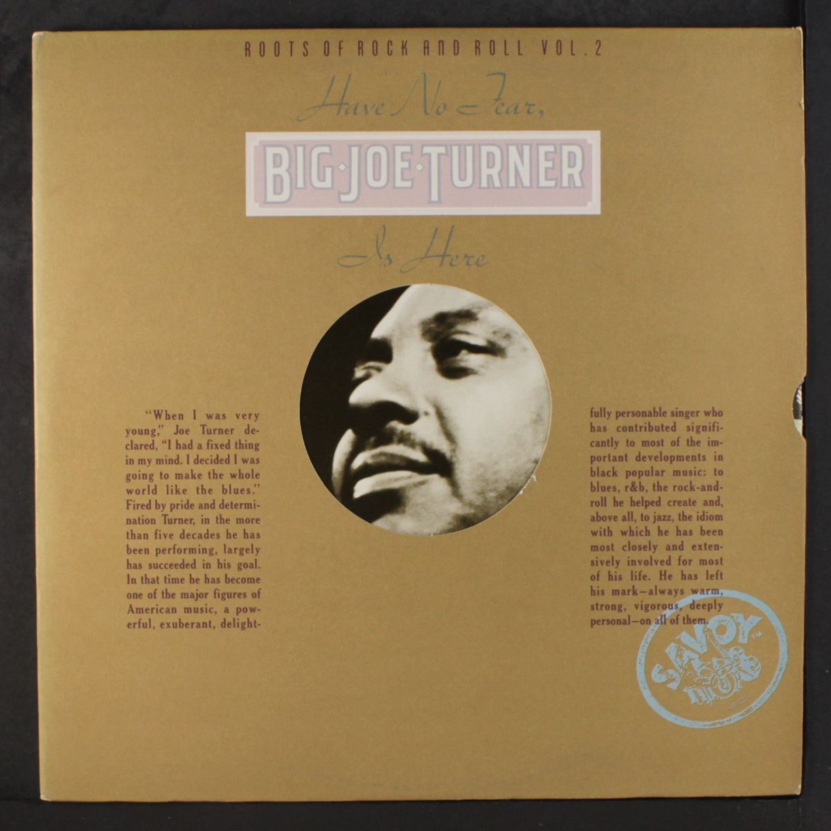have no fear, big joe is here by JOE TURNER