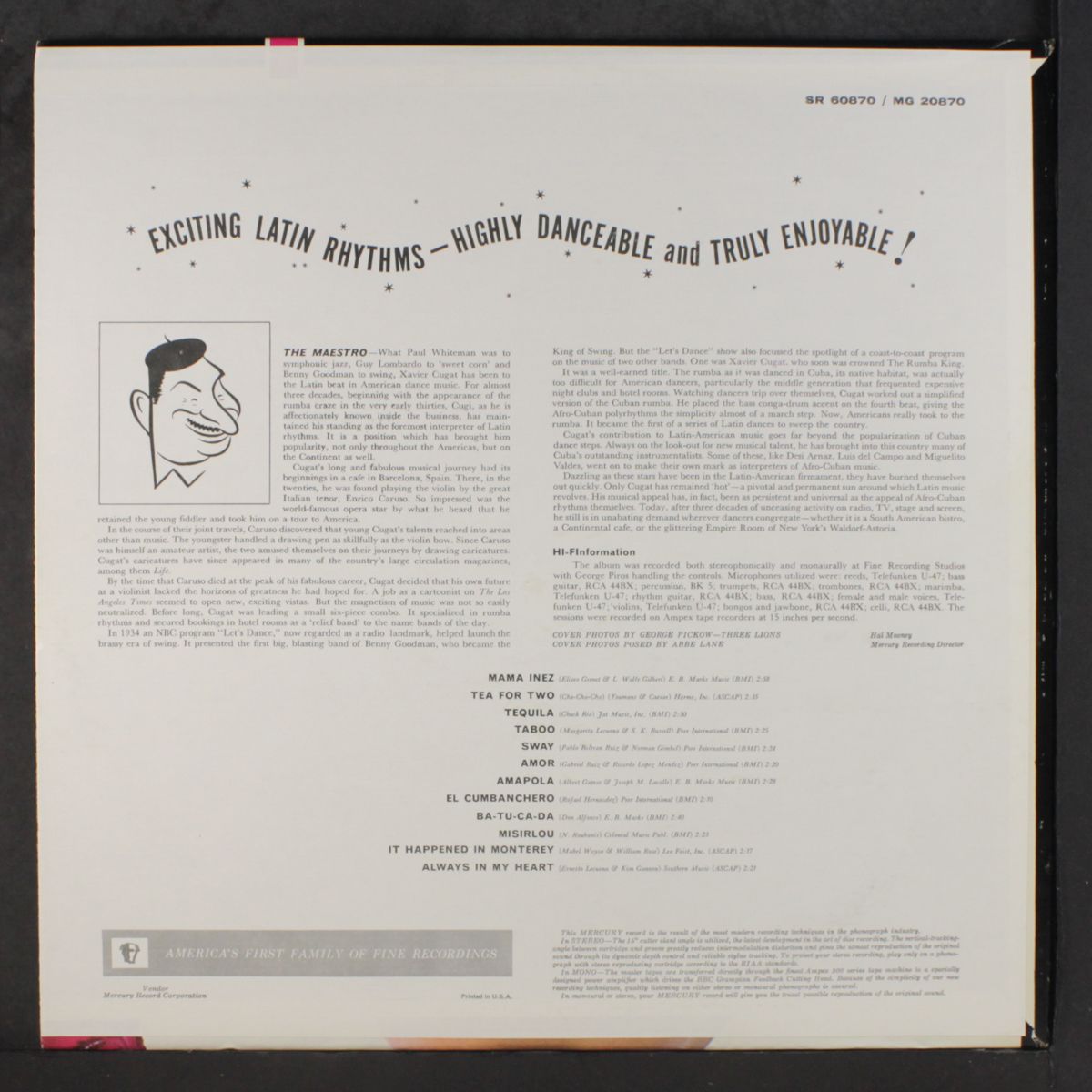 best of by XAVIER CUGAT