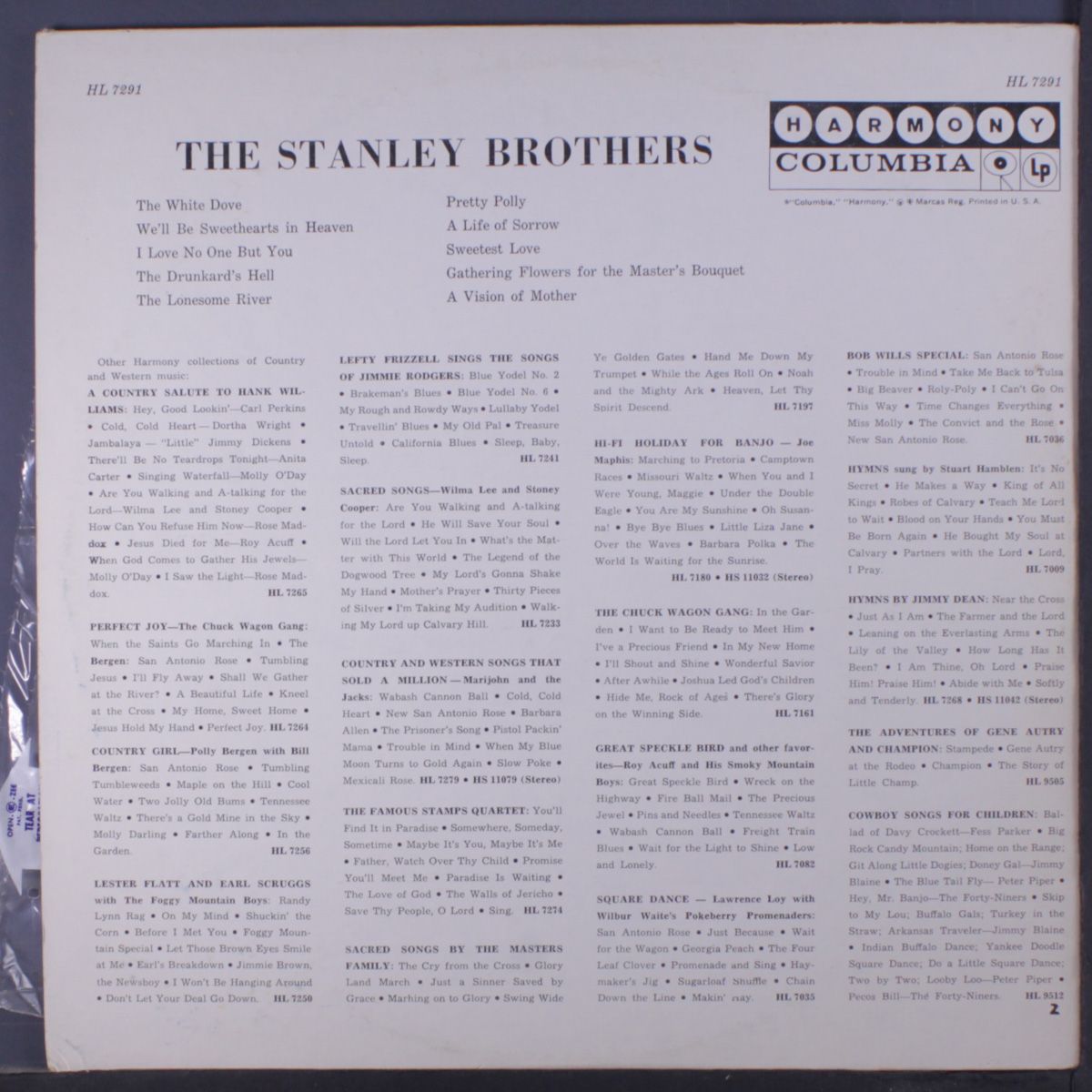 the stanley brothers by STANLEY BROTHERS