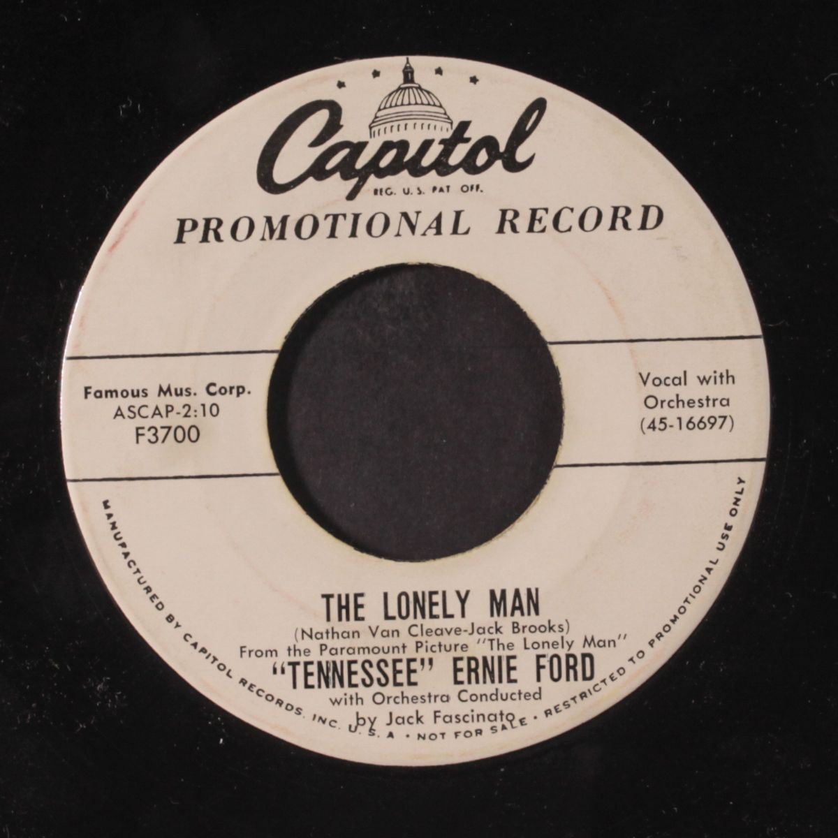 false hearted girl / the lonely man by TENNESSEE ERNIE FORD
