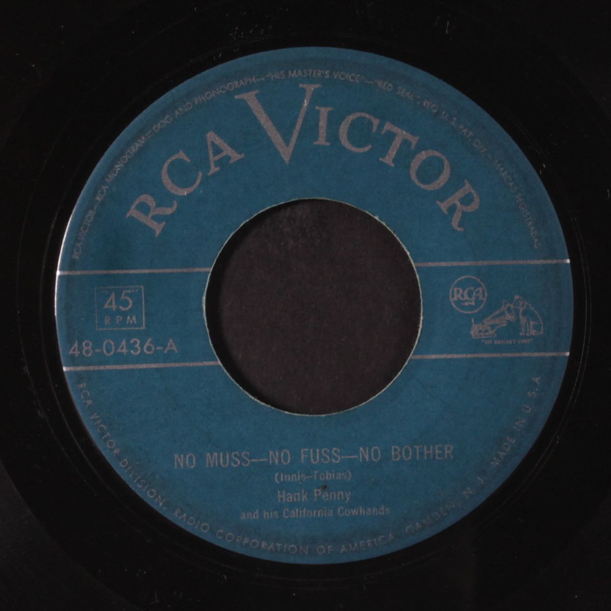 no muss, no fuss, no bother by HANK PENNY