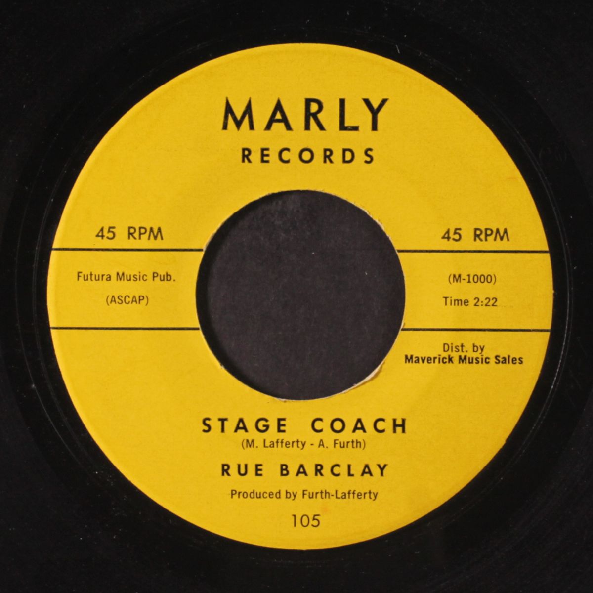 stage coach / dark clouds by RUE BARCLAY