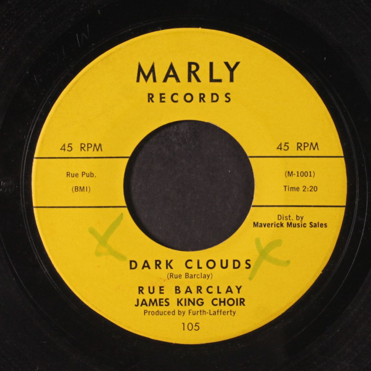 stage coach / dark clouds by RUE BARCLAY