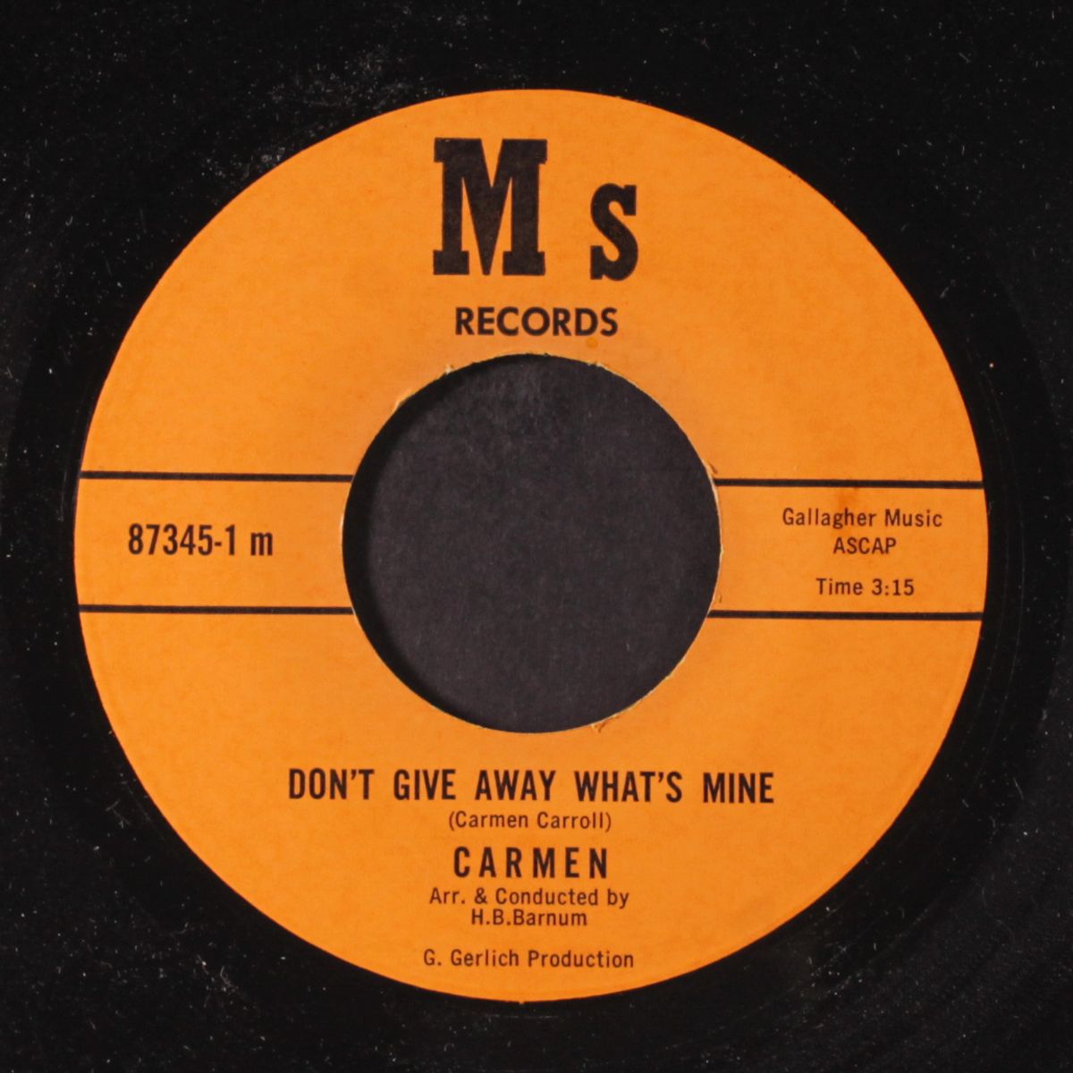 touch me now / don't give away what's mine by CARMEN