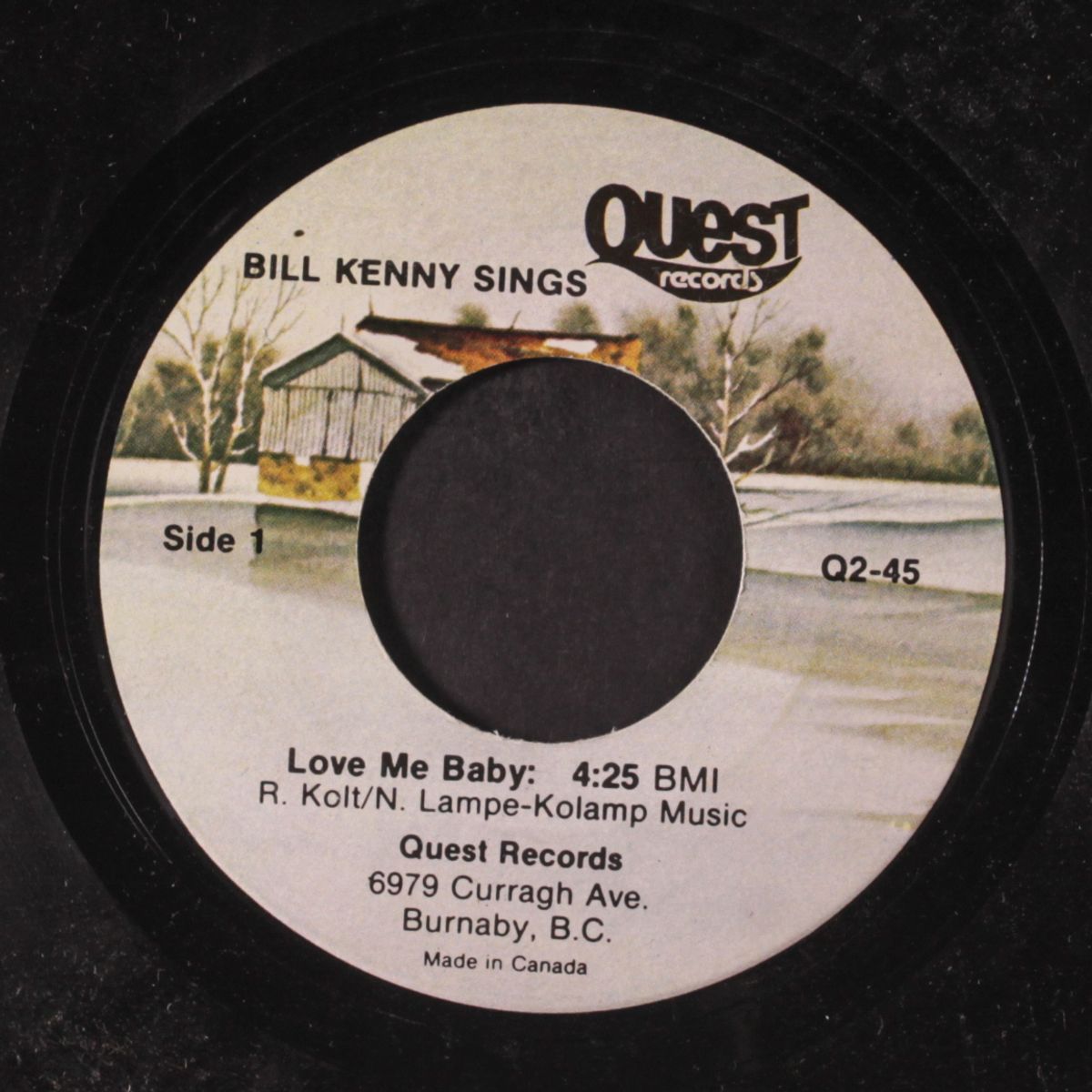no summer love / love me baby by BILL KENNY