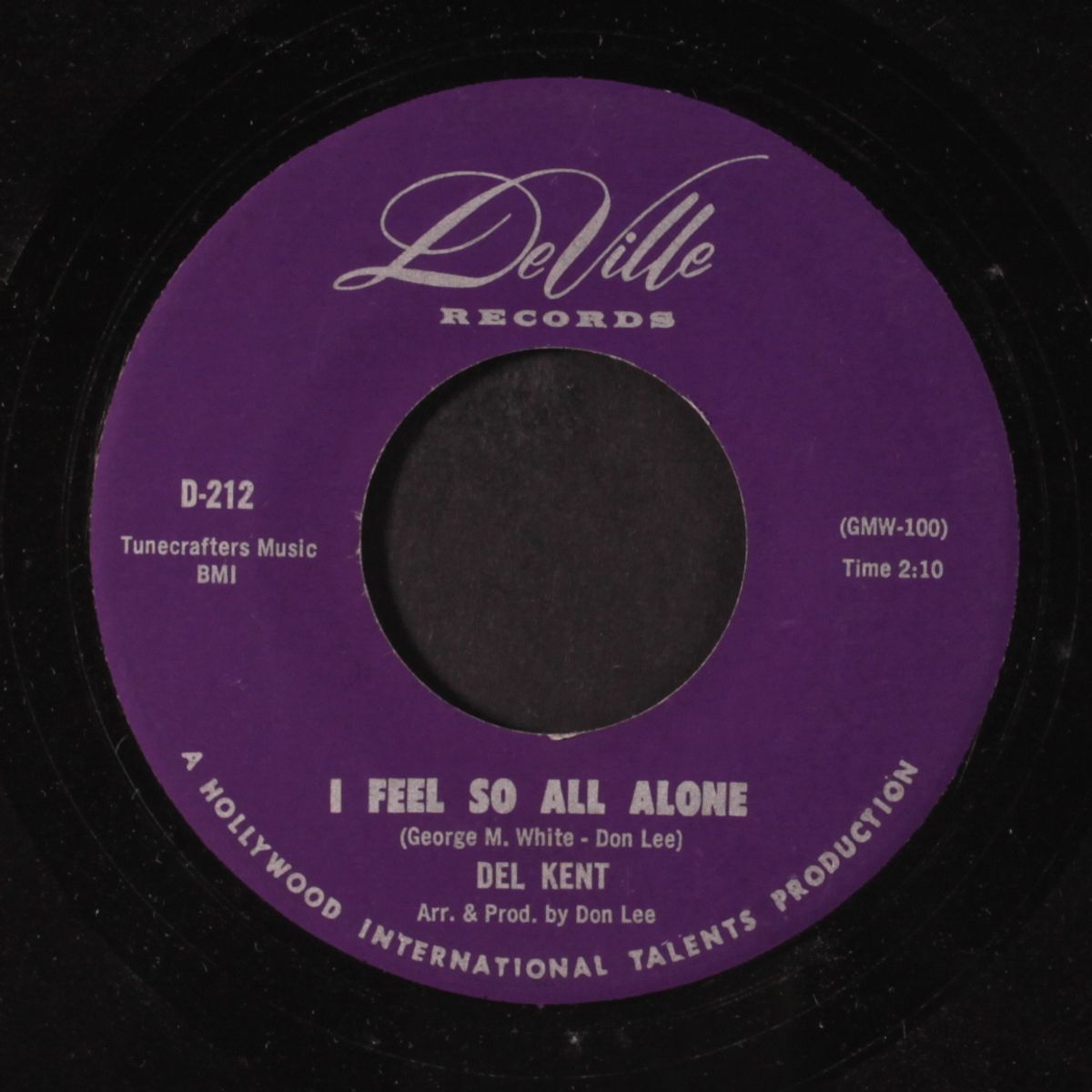 i think it's time / i feel so all alone by DEL KENT