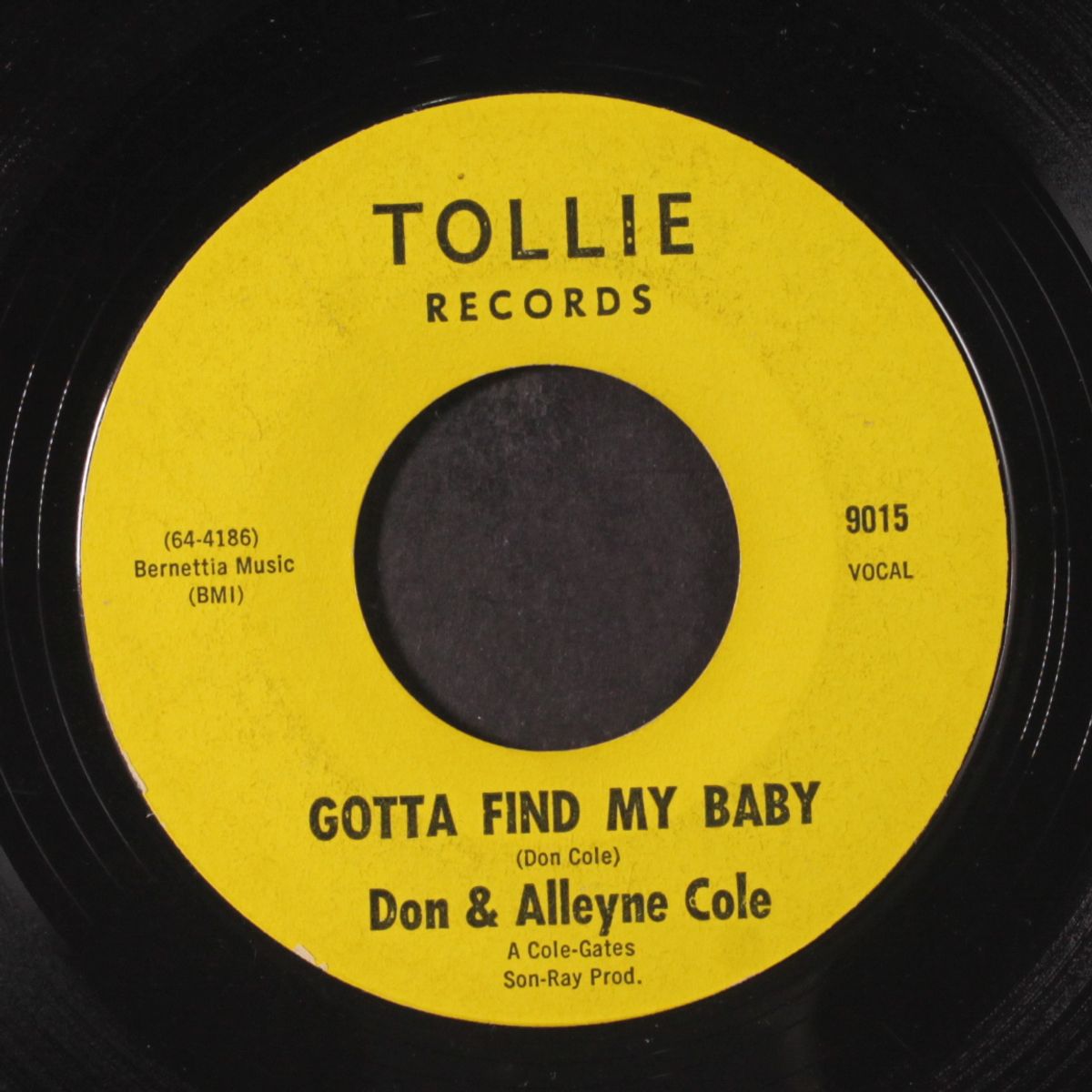 something's got a hold of me / gotta find my baby by DON & ALLEYNE COLE