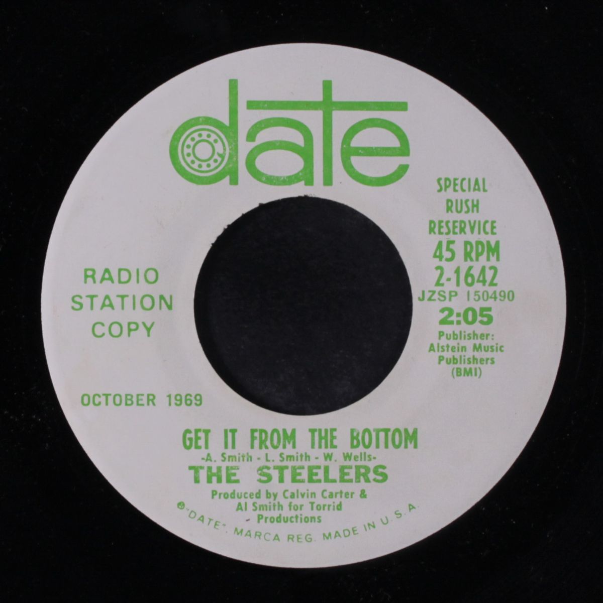 get it from the bottom / same by STEELERS