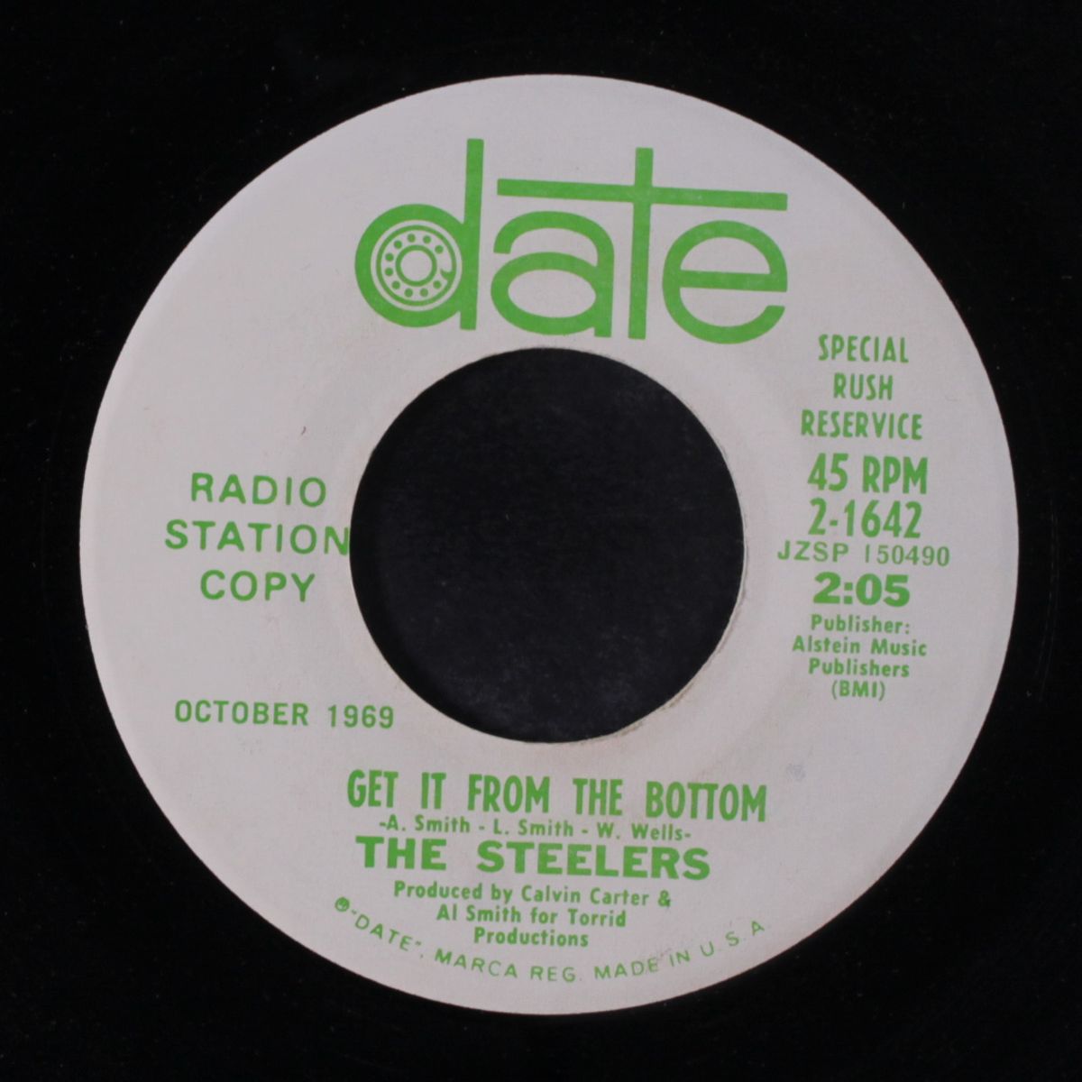 get it from the bottom / same by STEELERS