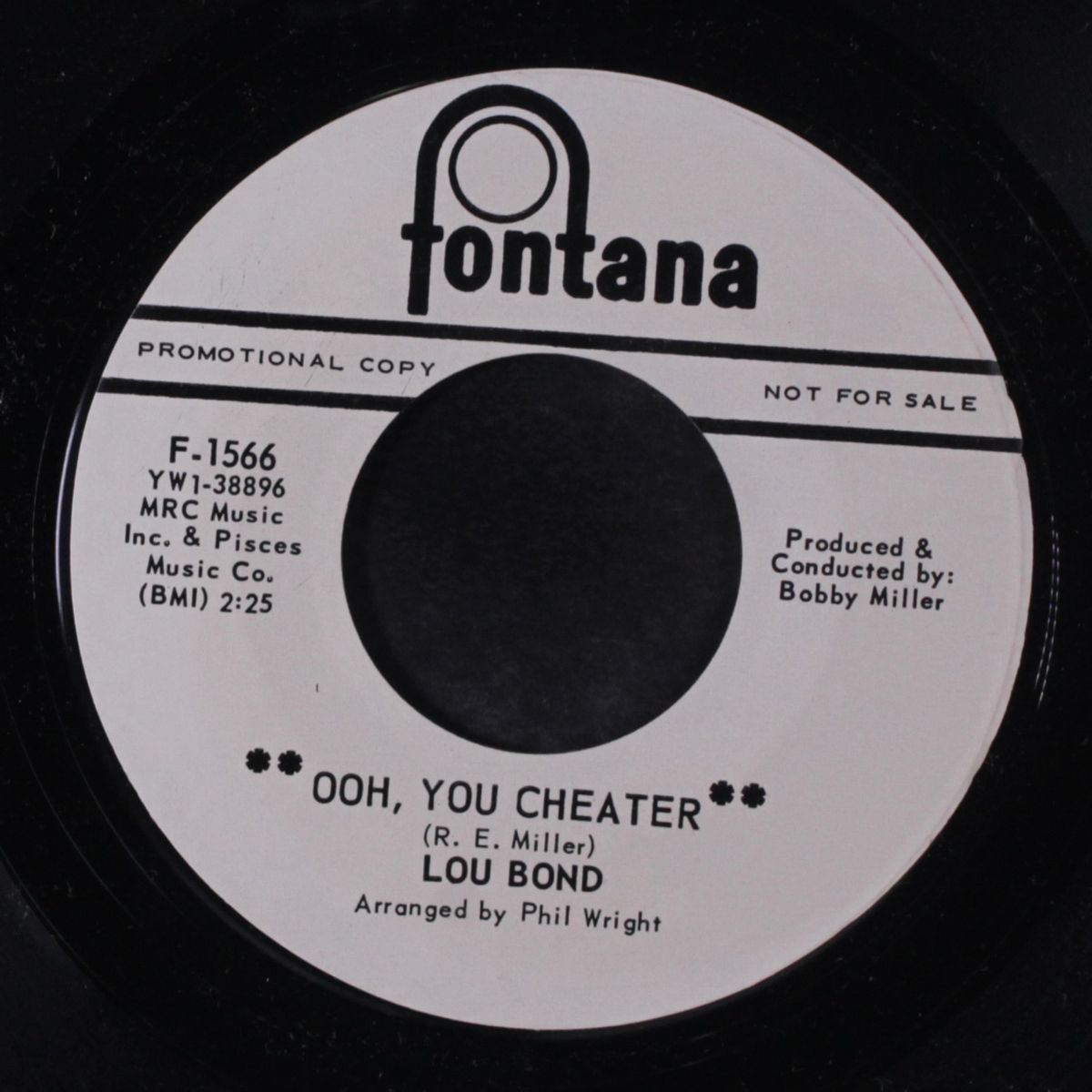 ooh, you cheater / what have i done by LOU BOND