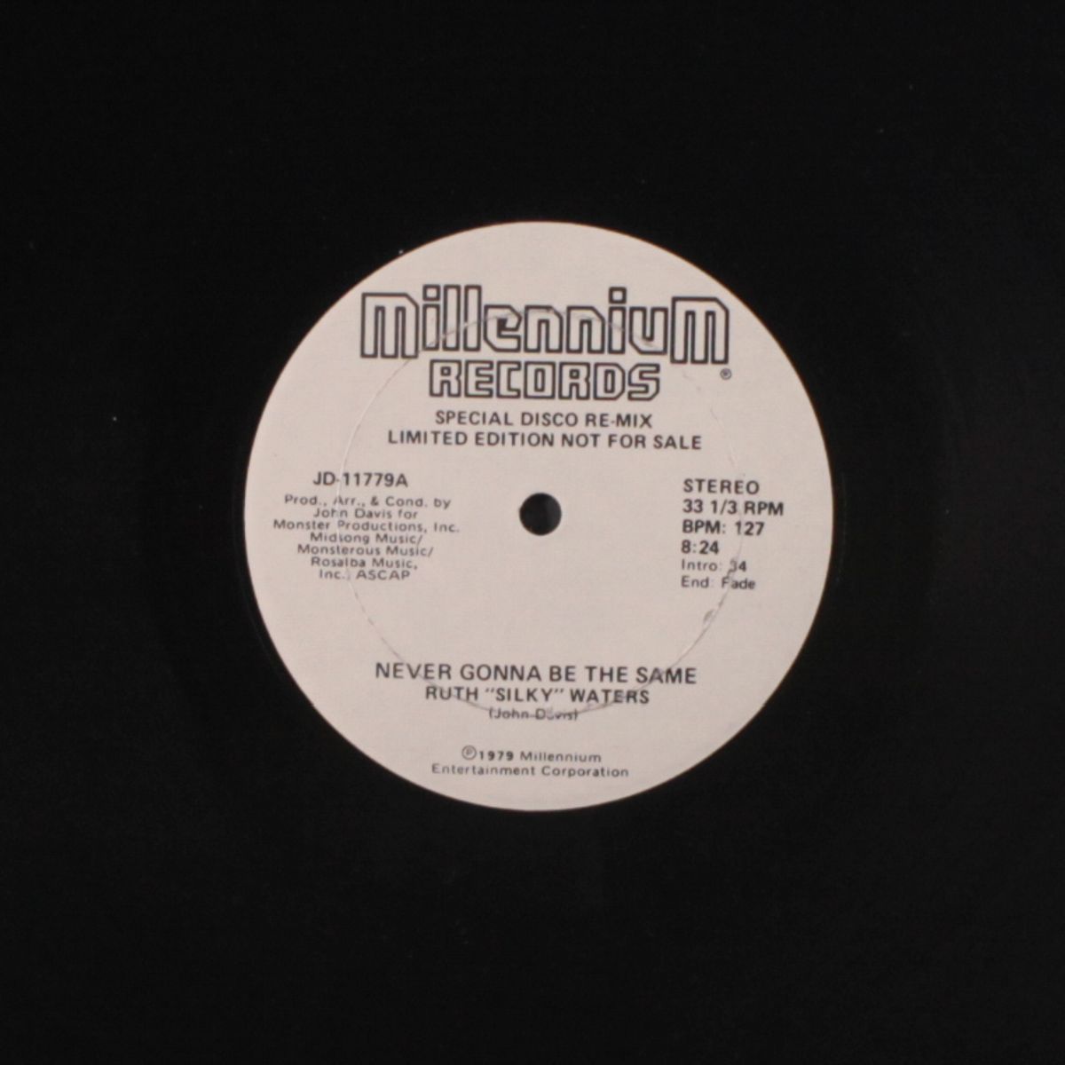 never gonna be the same / same by RUTH "SILKY" WATERS