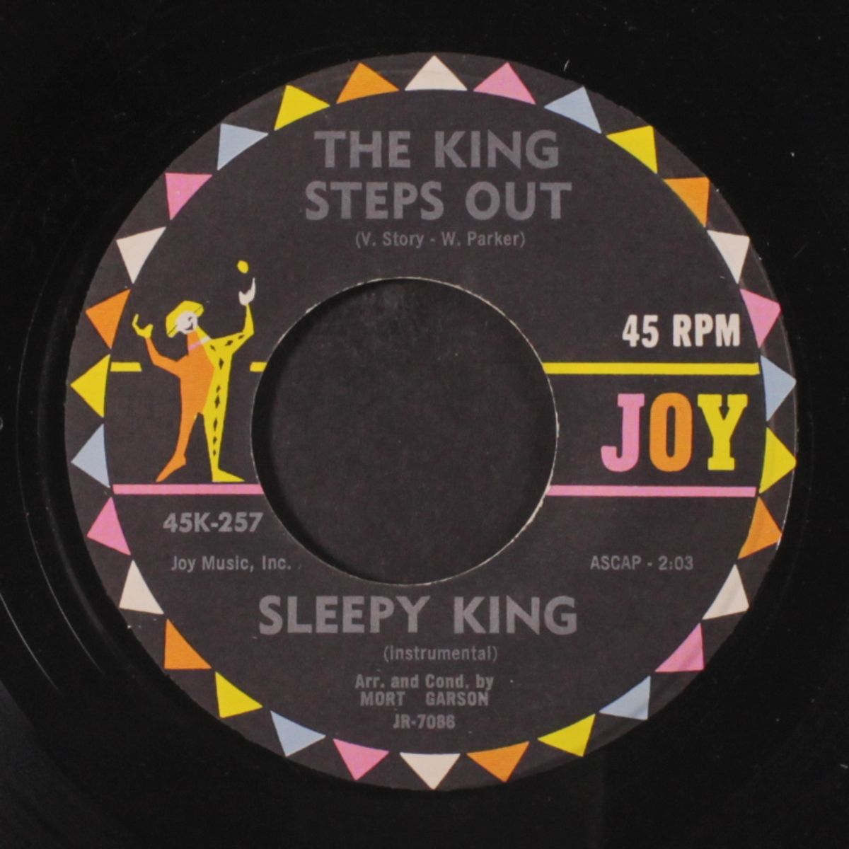 the king steps out / pushin' your luck by SLEEPY KING