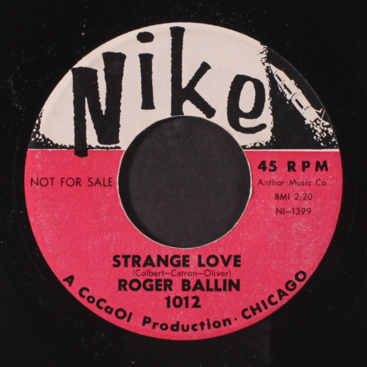 just ain't in my soul / strange love by ROGER BALLIN
