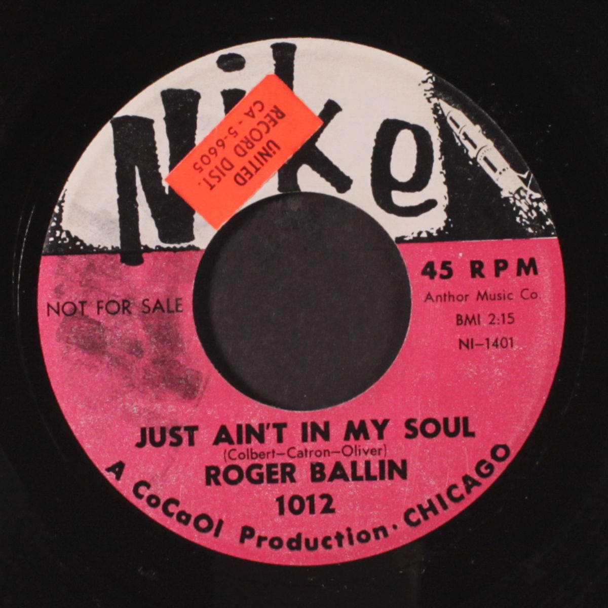 just ain't in my soul / strange love by ROGER BALLIN