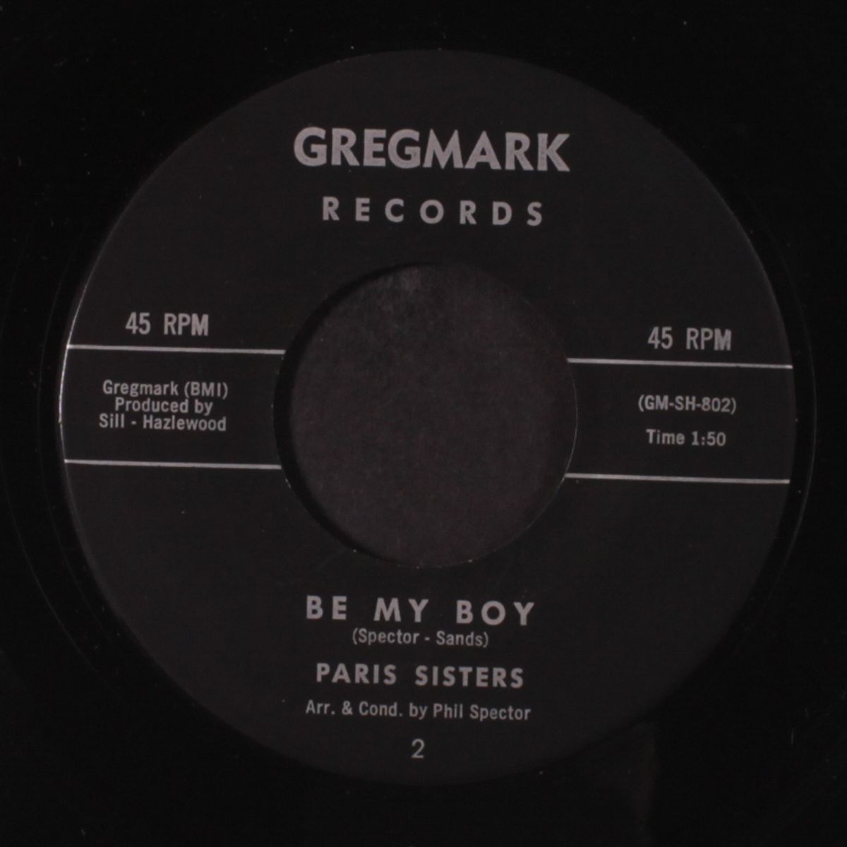 be my boy / i'll be crying tomorrow by PARIS SISTERS
