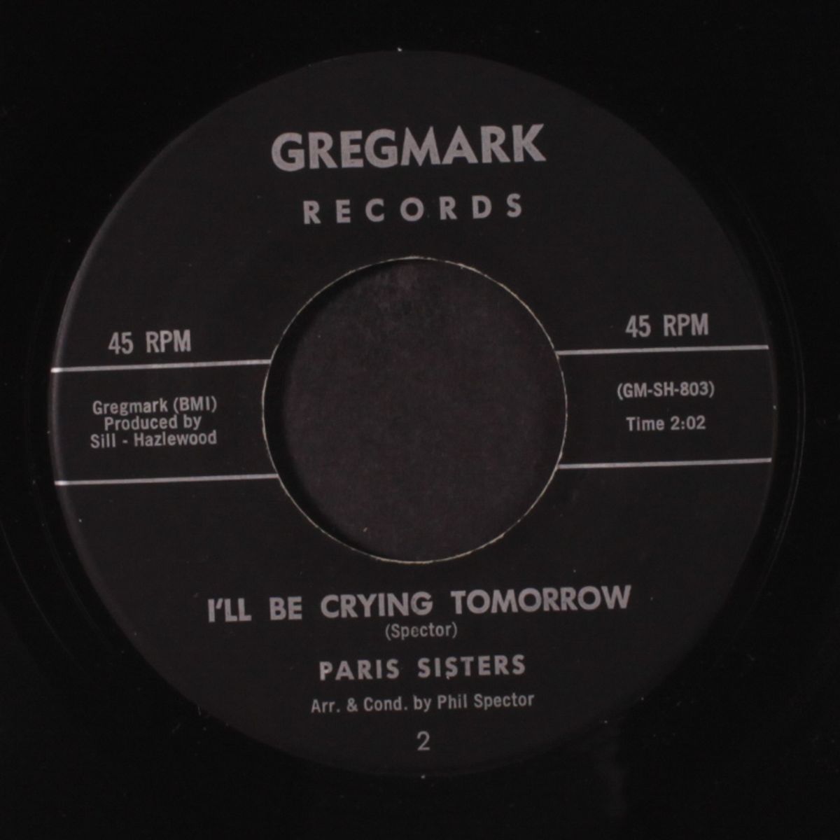 be my boy / i'll be crying tomorrow by PARIS SISTERS