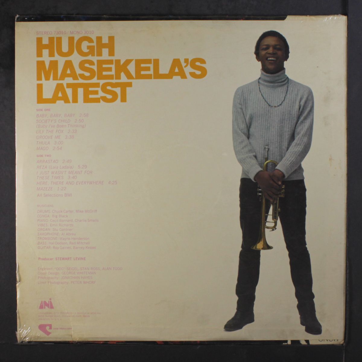 hugh masekela's latest by HUGH MASEKELA