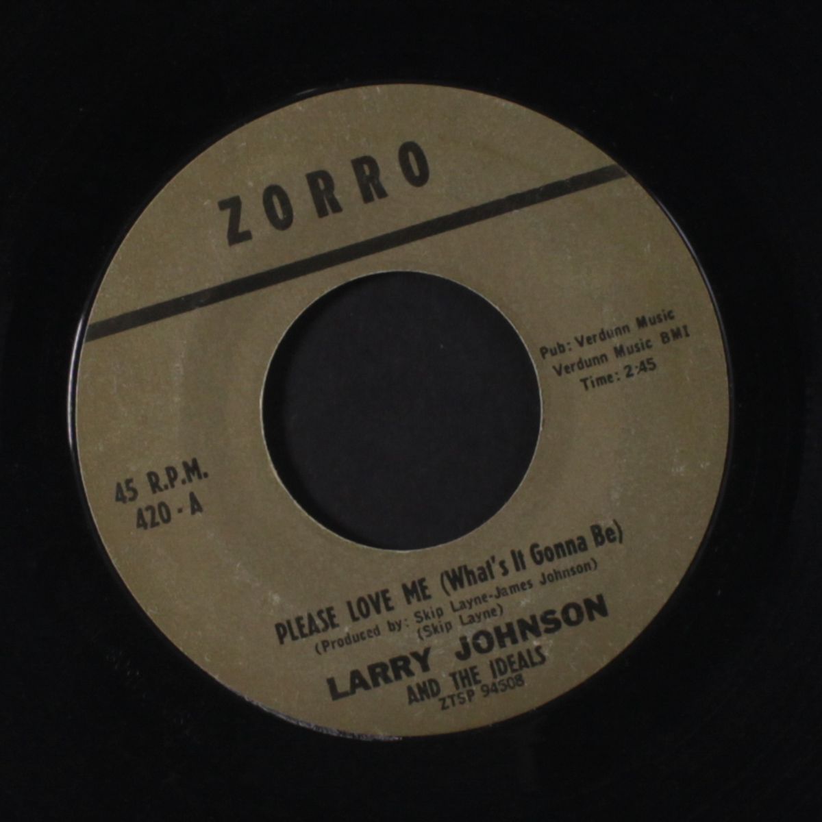 please love me (what's it gonna be / don't give in) by LARRY JOHNSON