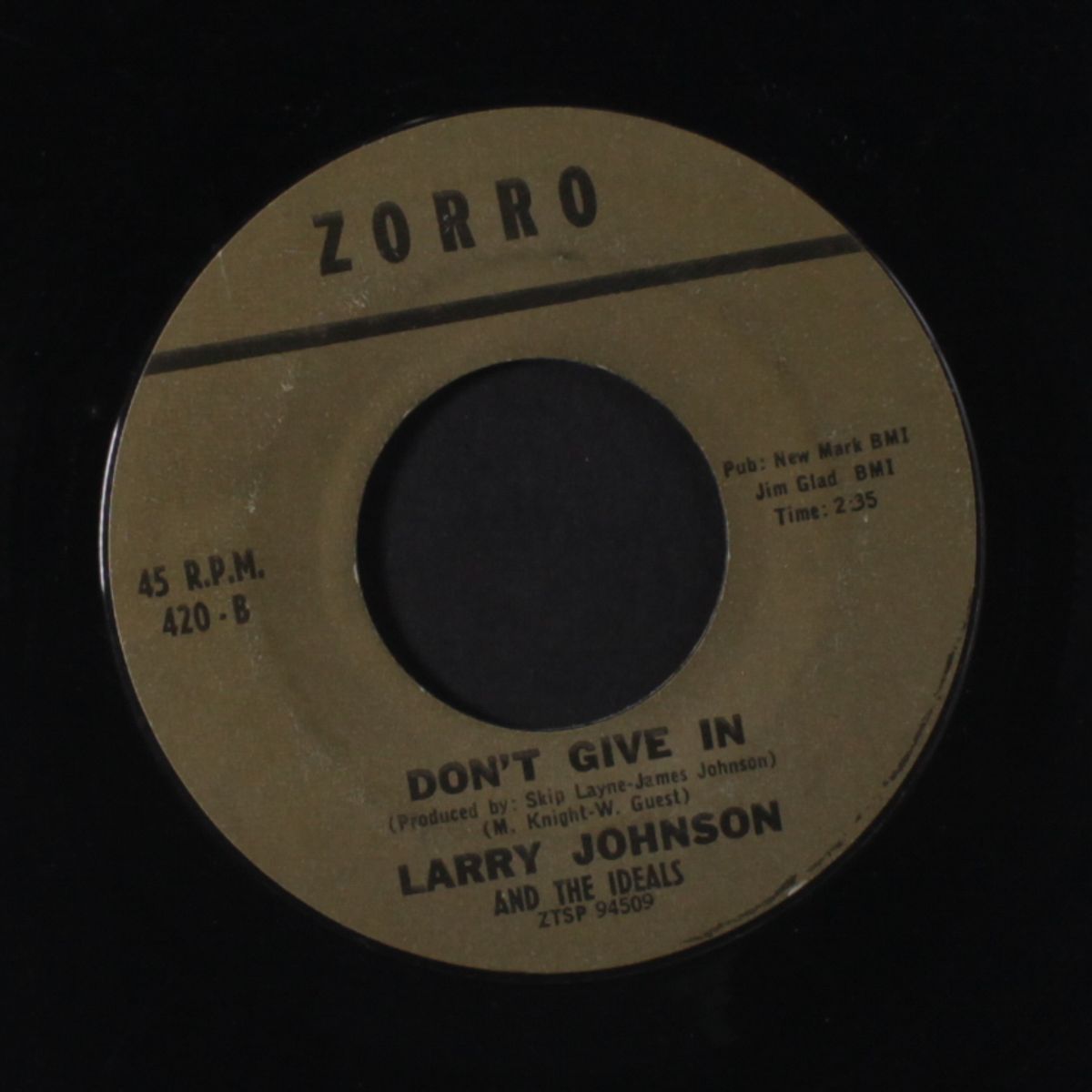 please love me (what's it gonna be / don't give in) by LARRY JOHNSON