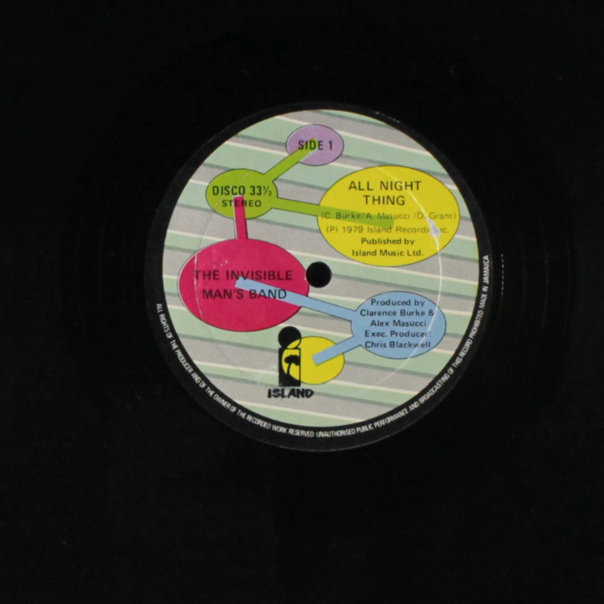 all night thing / instrumental by INVISIBLE MAN'S BAND